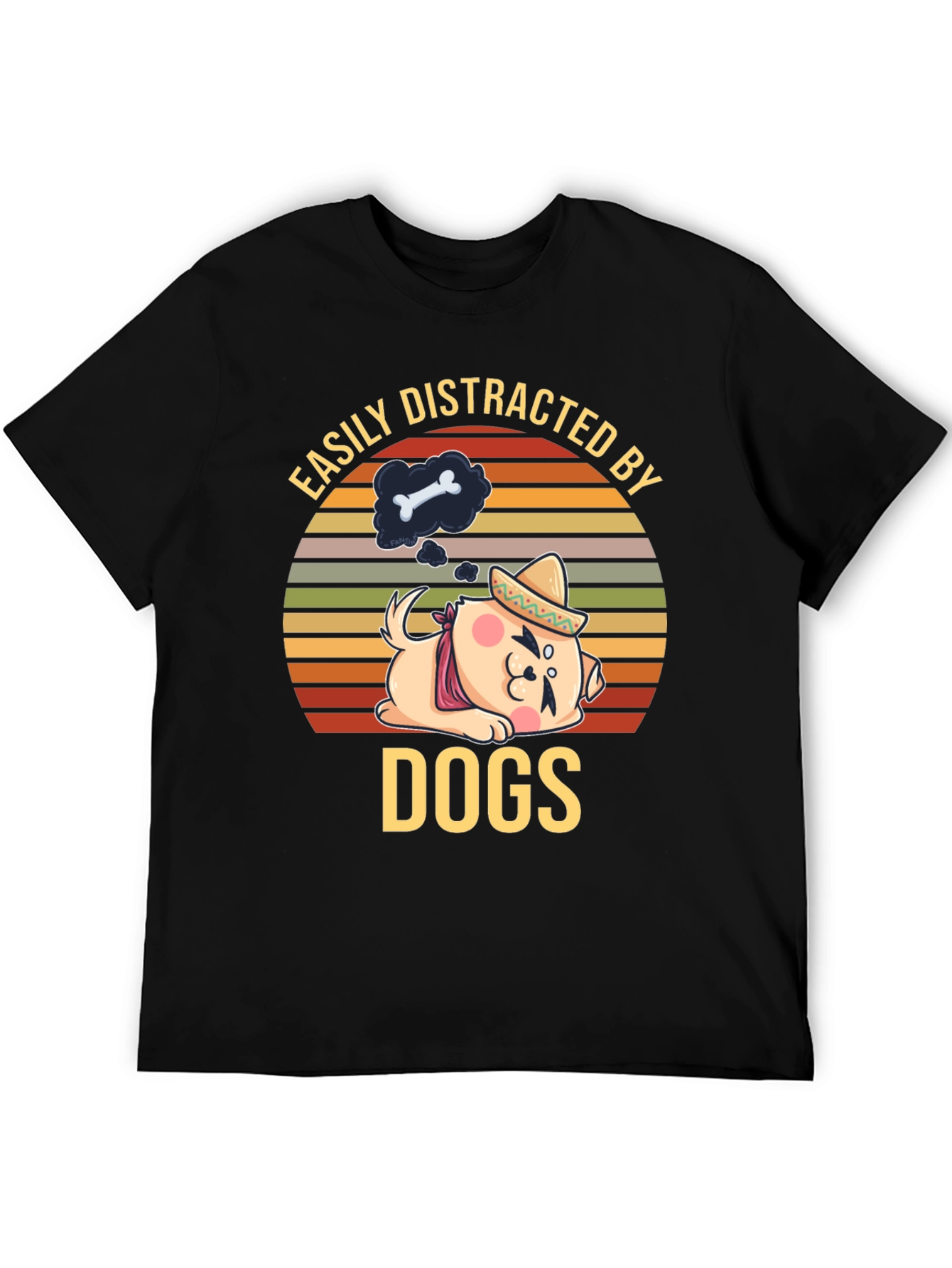 Easily Distracted By Dogs T-Shirt