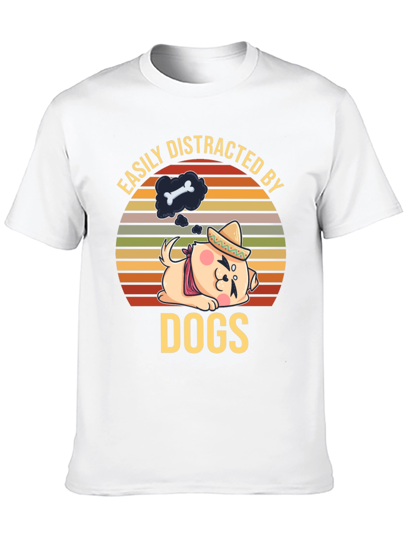 Easily Distracted By Dogs T-Shirt