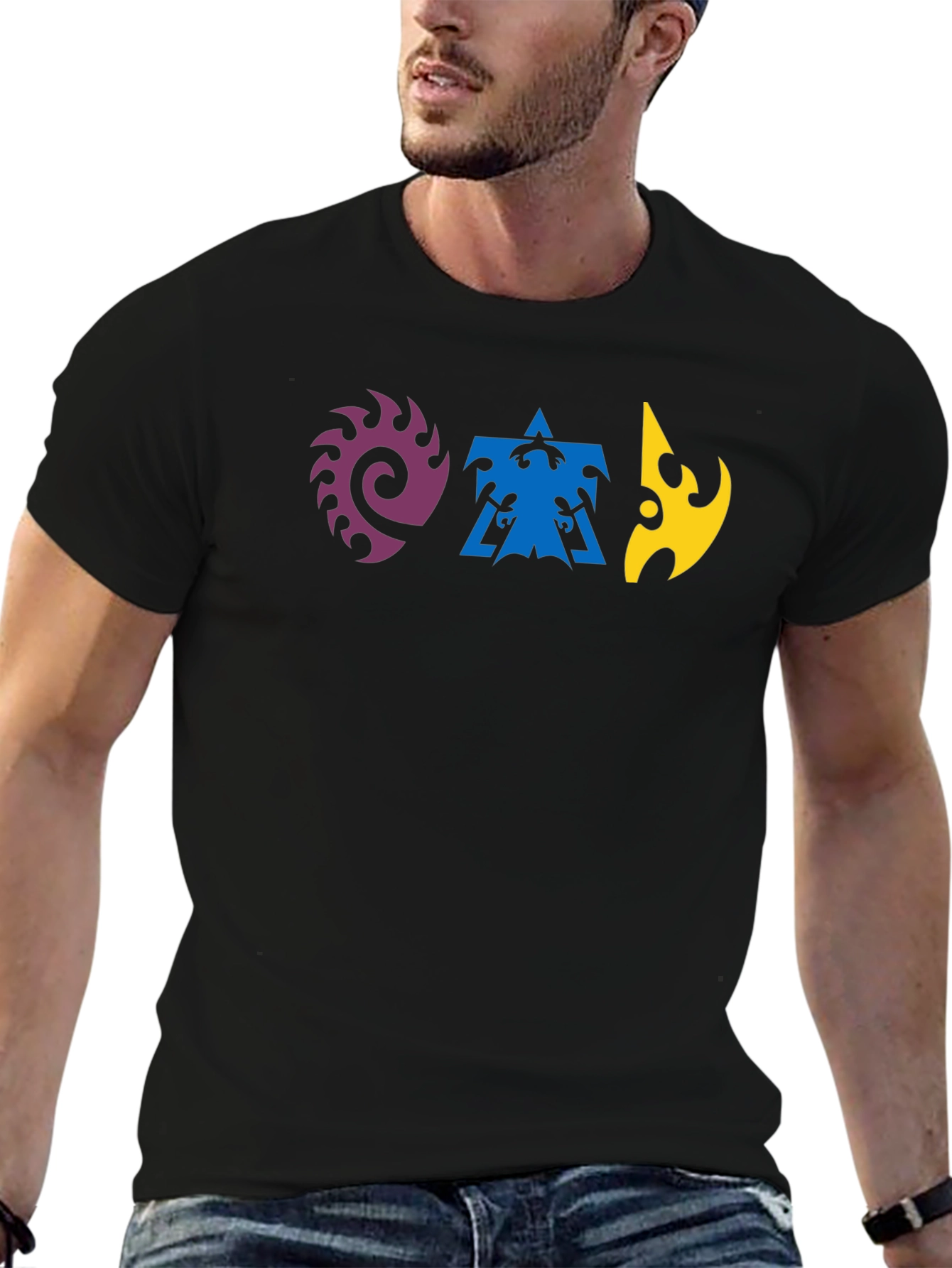 StarCraft Races T-Shirt: Zerg Protoss Terran