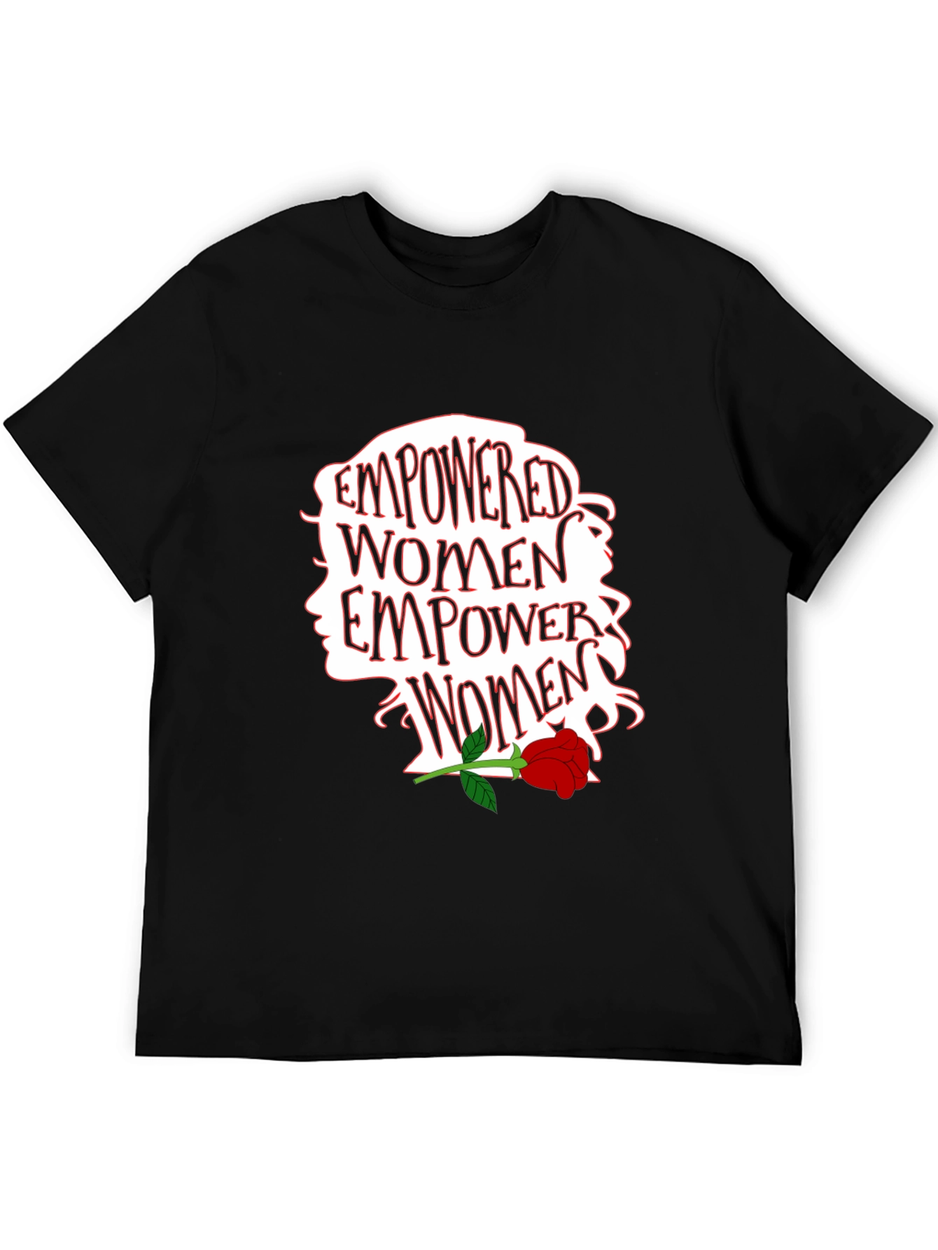Empowered Women T-Shirt - Graphic Print Tee