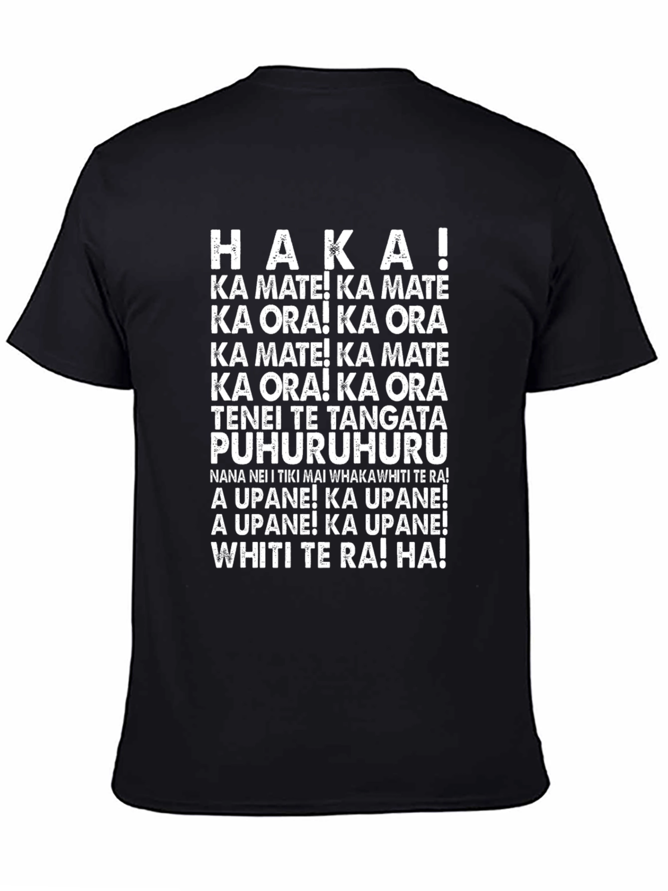 Haka! Ka Mate! Mens Graphic Tee