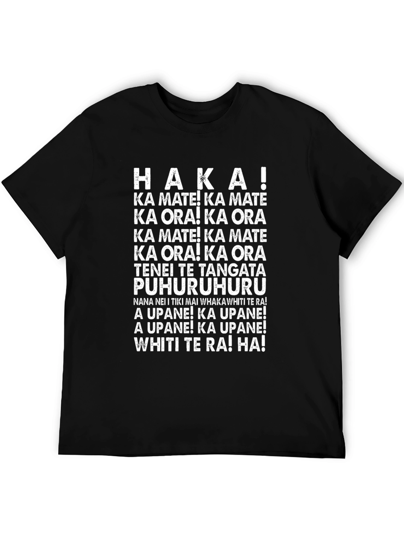 Haka! Ka Mate! Mens Graphic Tee