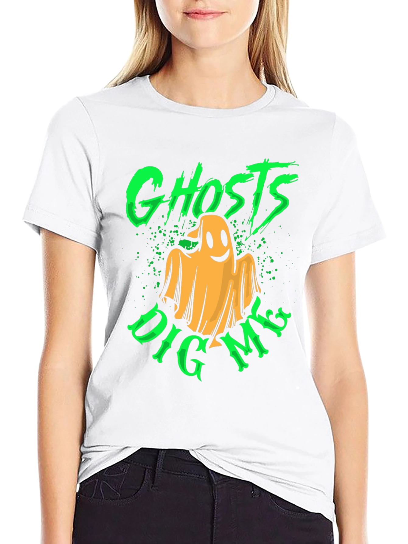 Ghosts Dig Me T-Shirt - Spooky Season