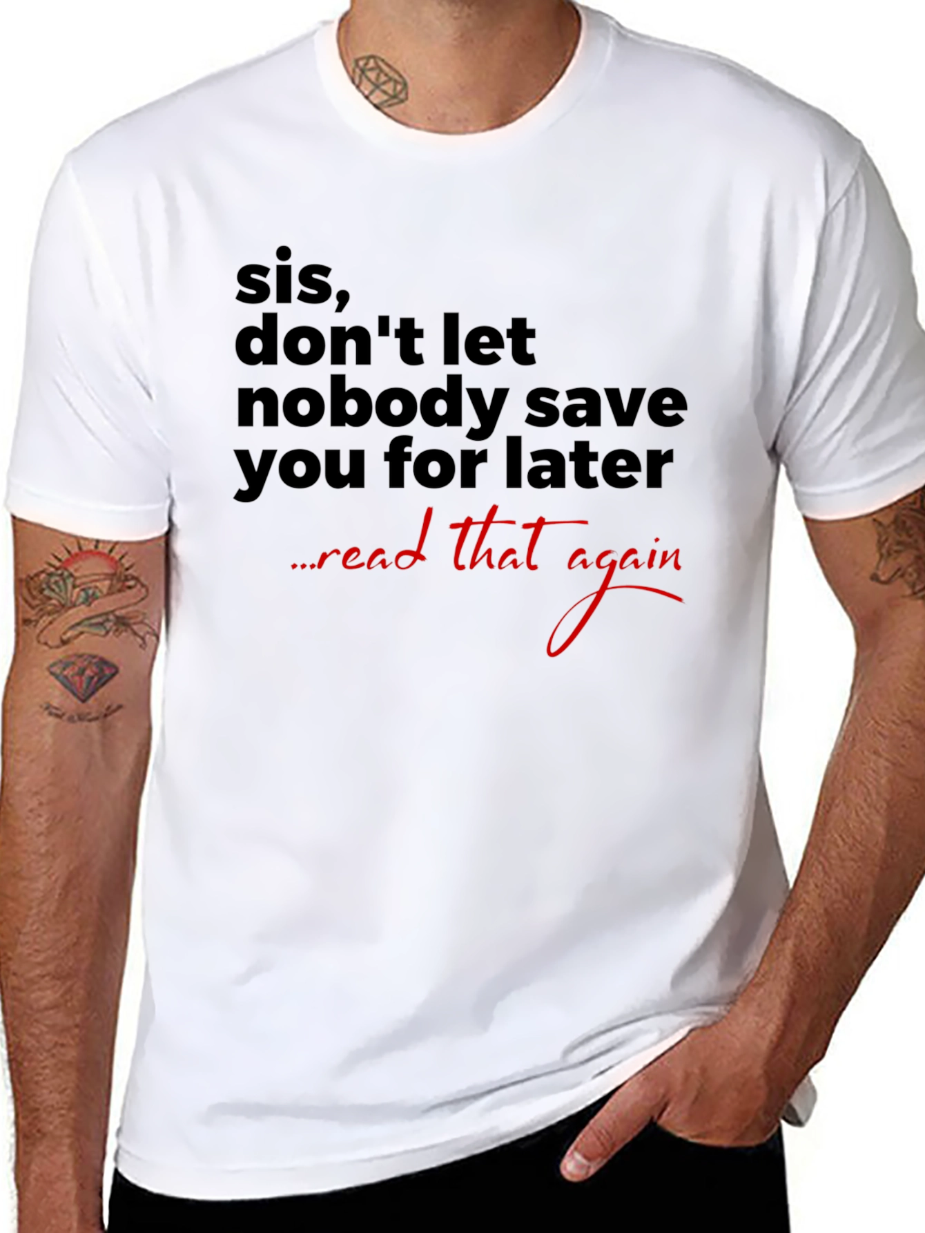 Sis Dont Wait Graphic Tee