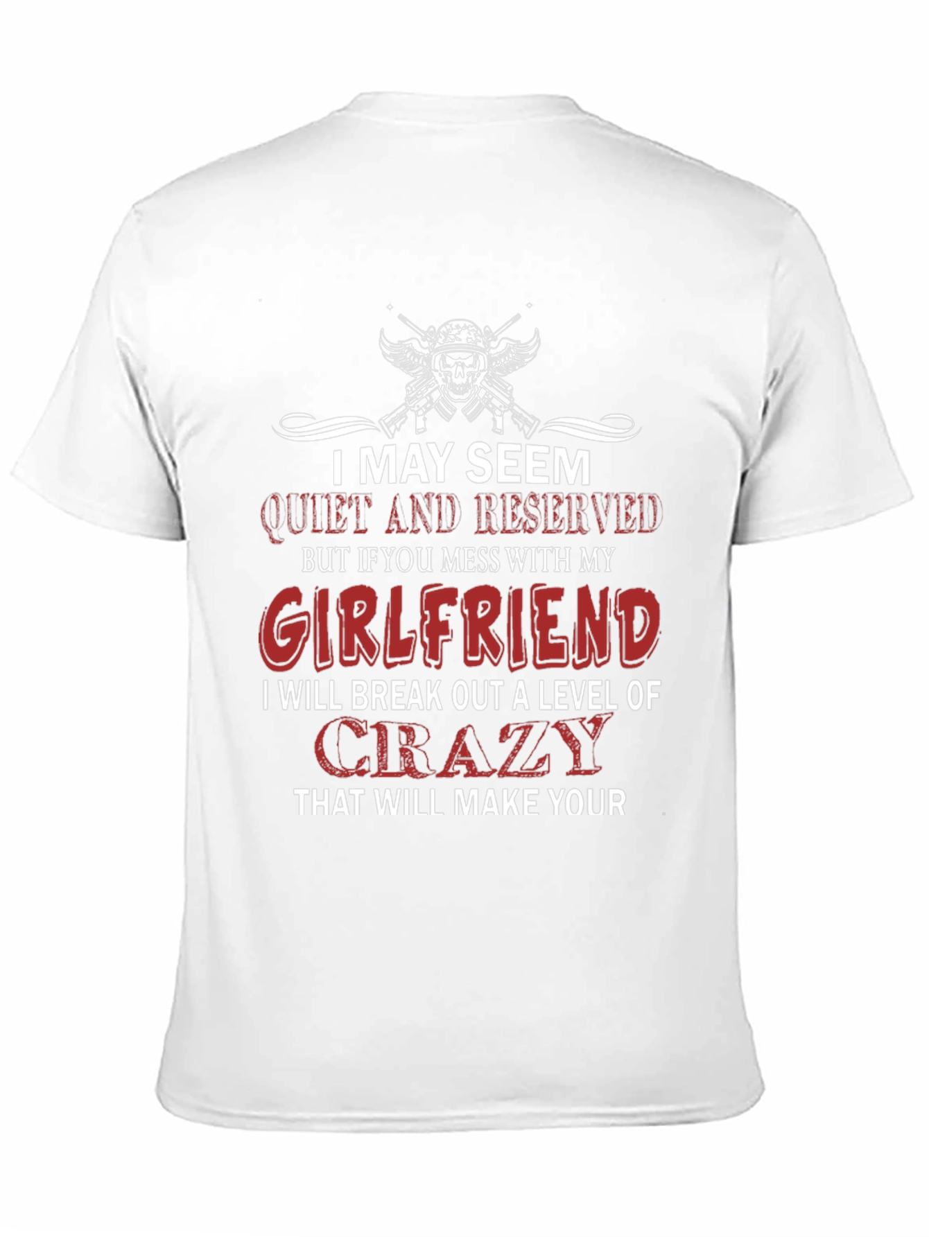 GF Defender T-Shirt - I May Seem Quiet