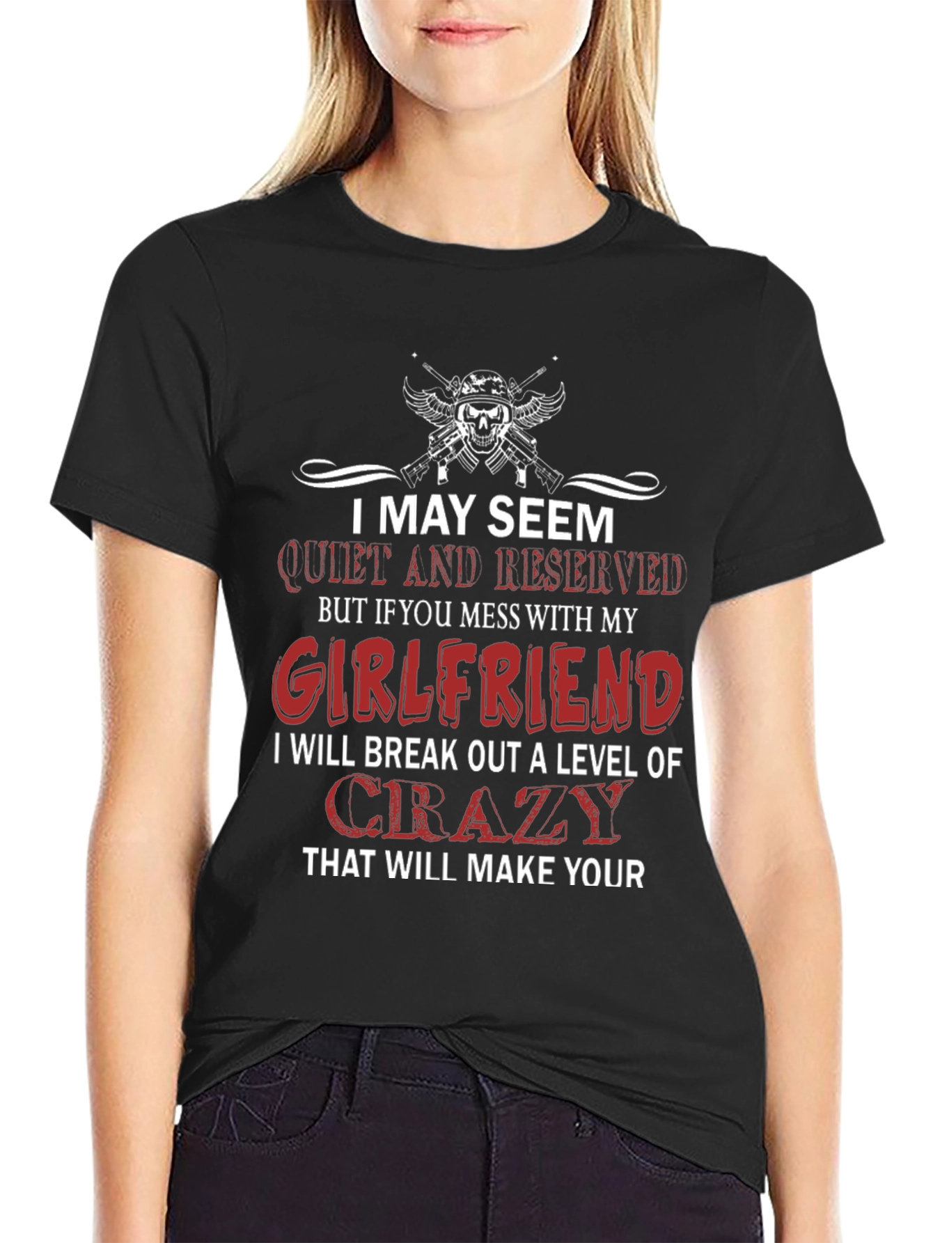 GF Defender T-Shirt - I May Seem Quiet