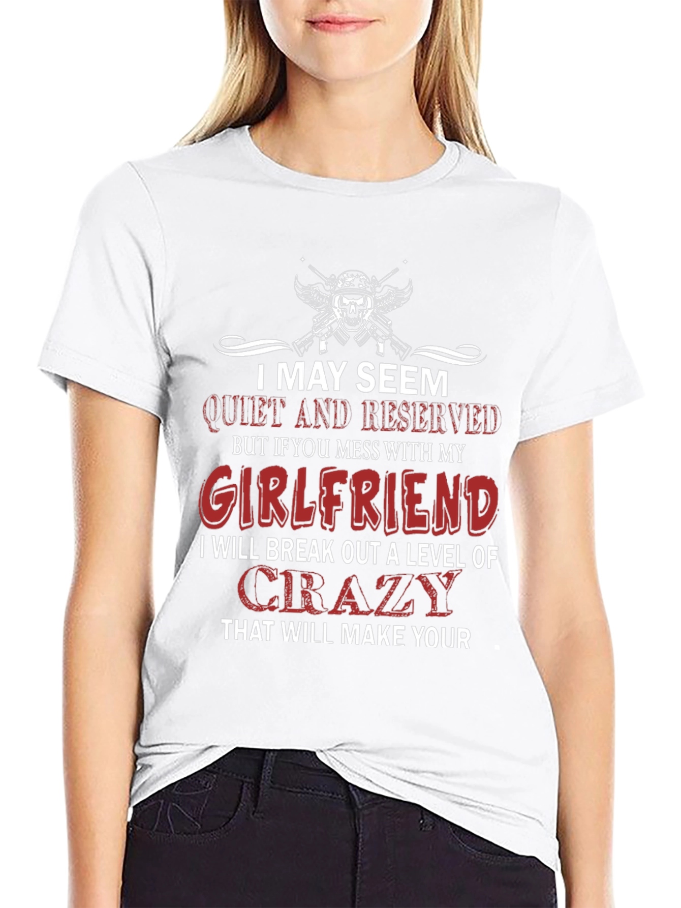 GF Defender T-Shirt - I May Seem Quiet