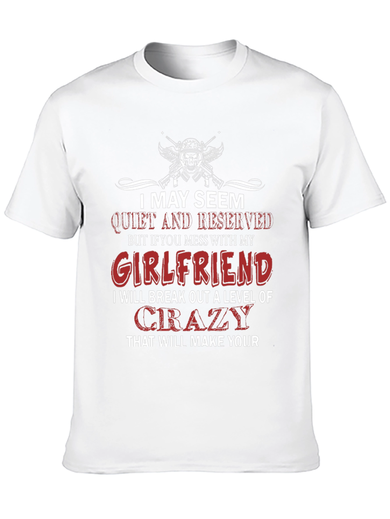 GF Defender T-Shirt - I May Seem Quiet