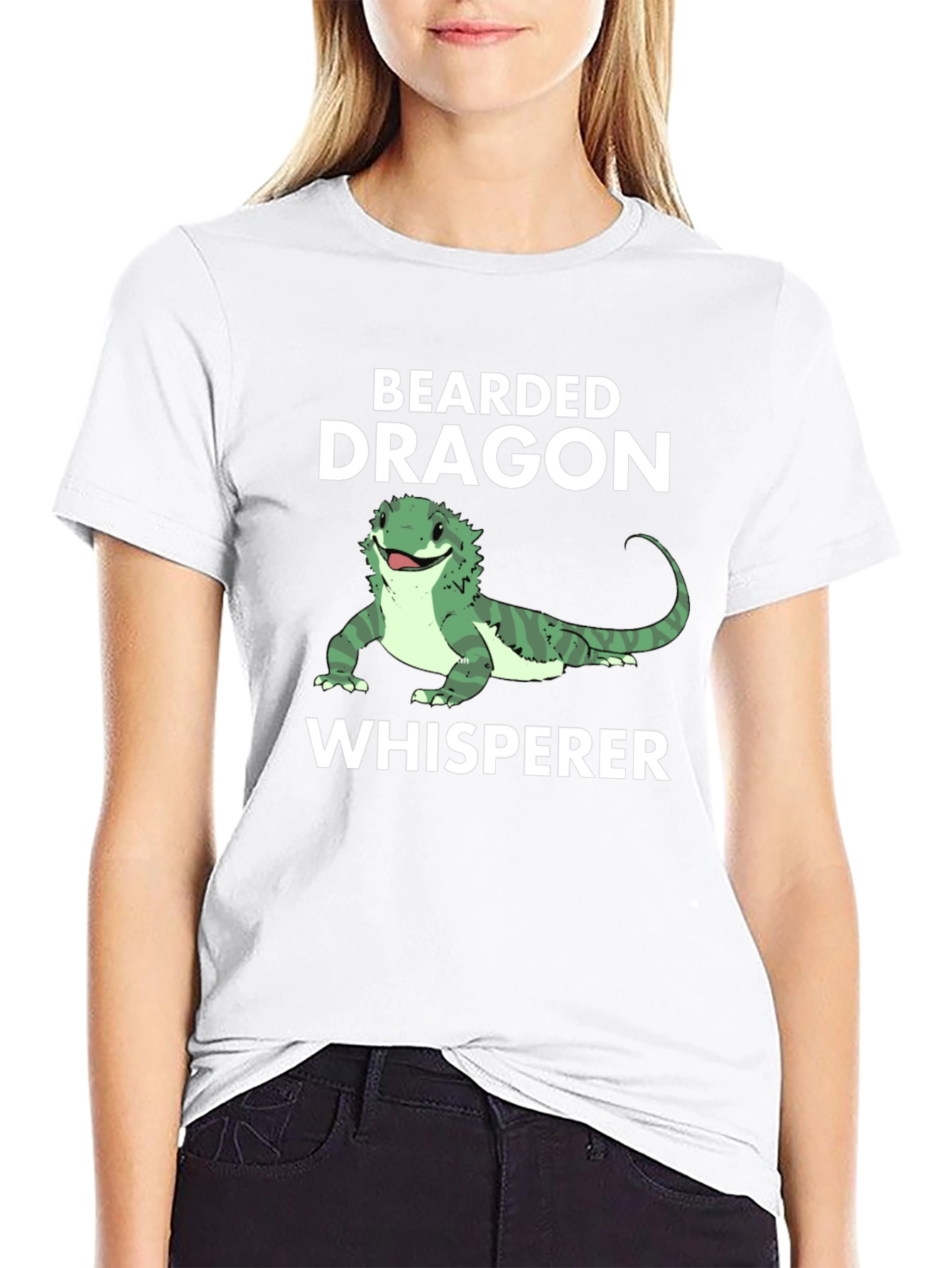 Bearded Dragon Whisperer Graphic T-Shirt