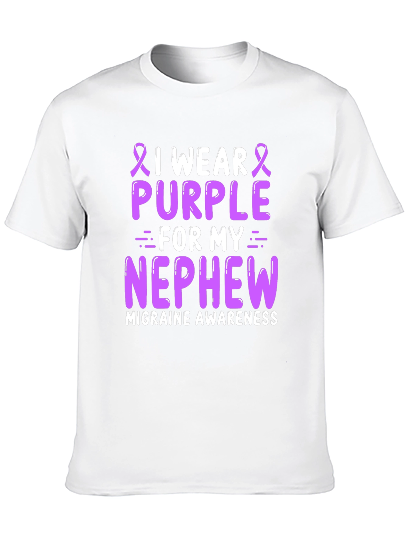 Purple Migraine Awareness T-Shirt