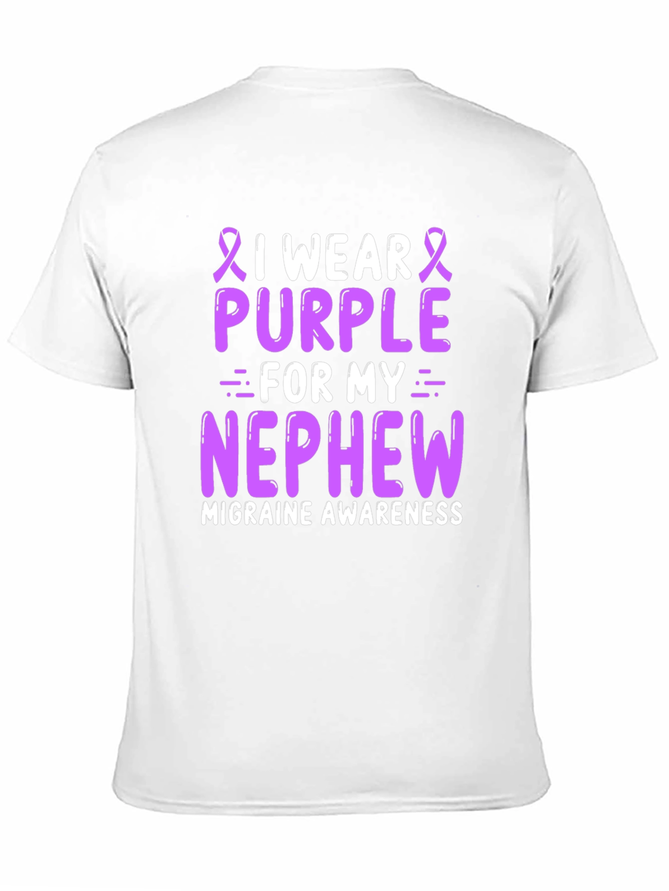 Purple Migraine Awareness T-Shirt