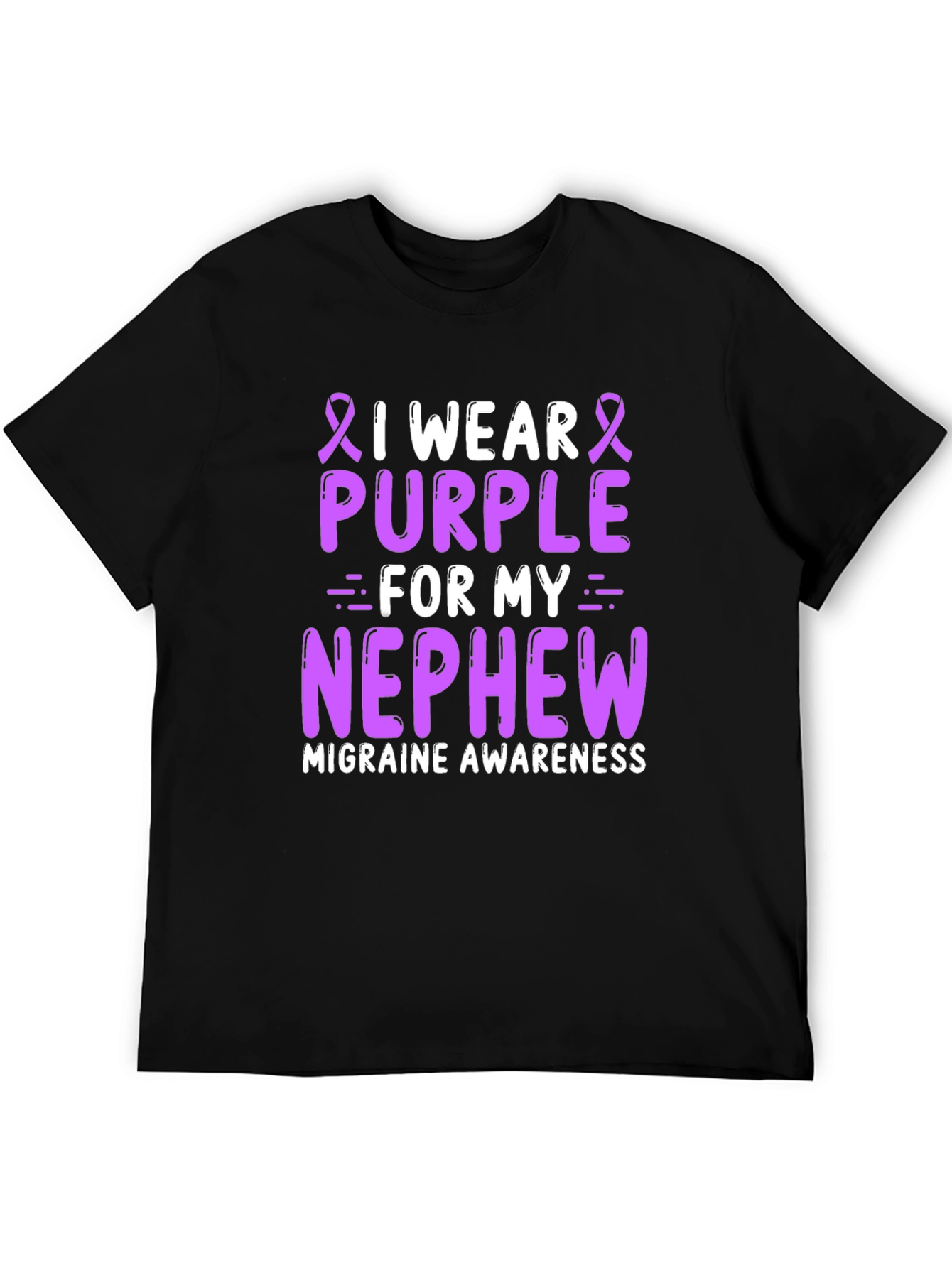 Purple Migraine Awareness T-Shirt