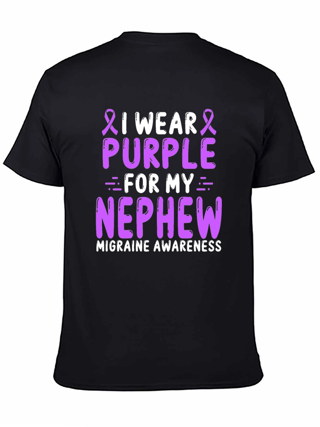 Purple Migraine Awareness T-Shirt