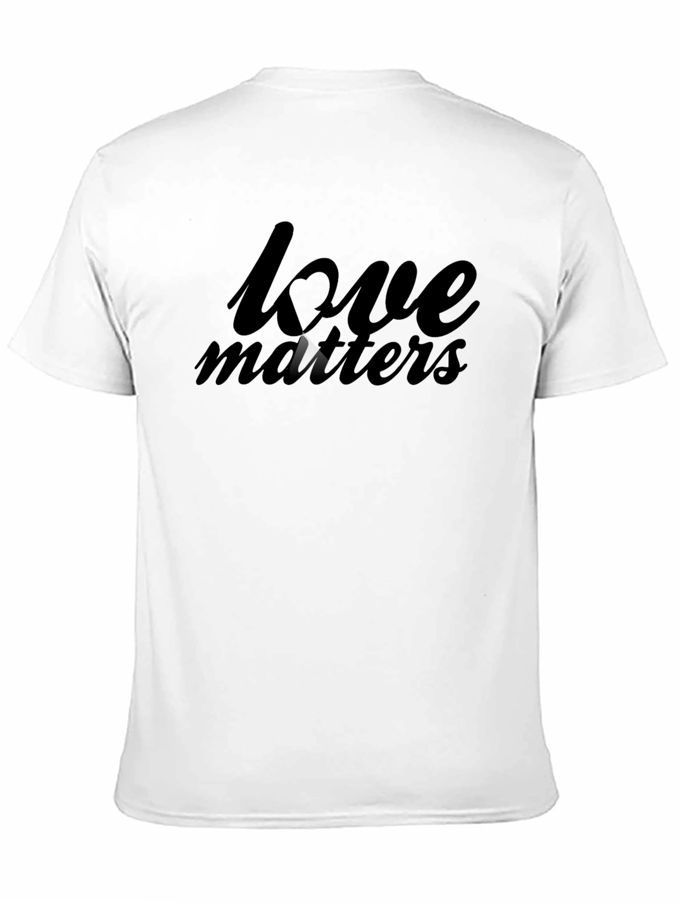Love Matters Black T-Shirt