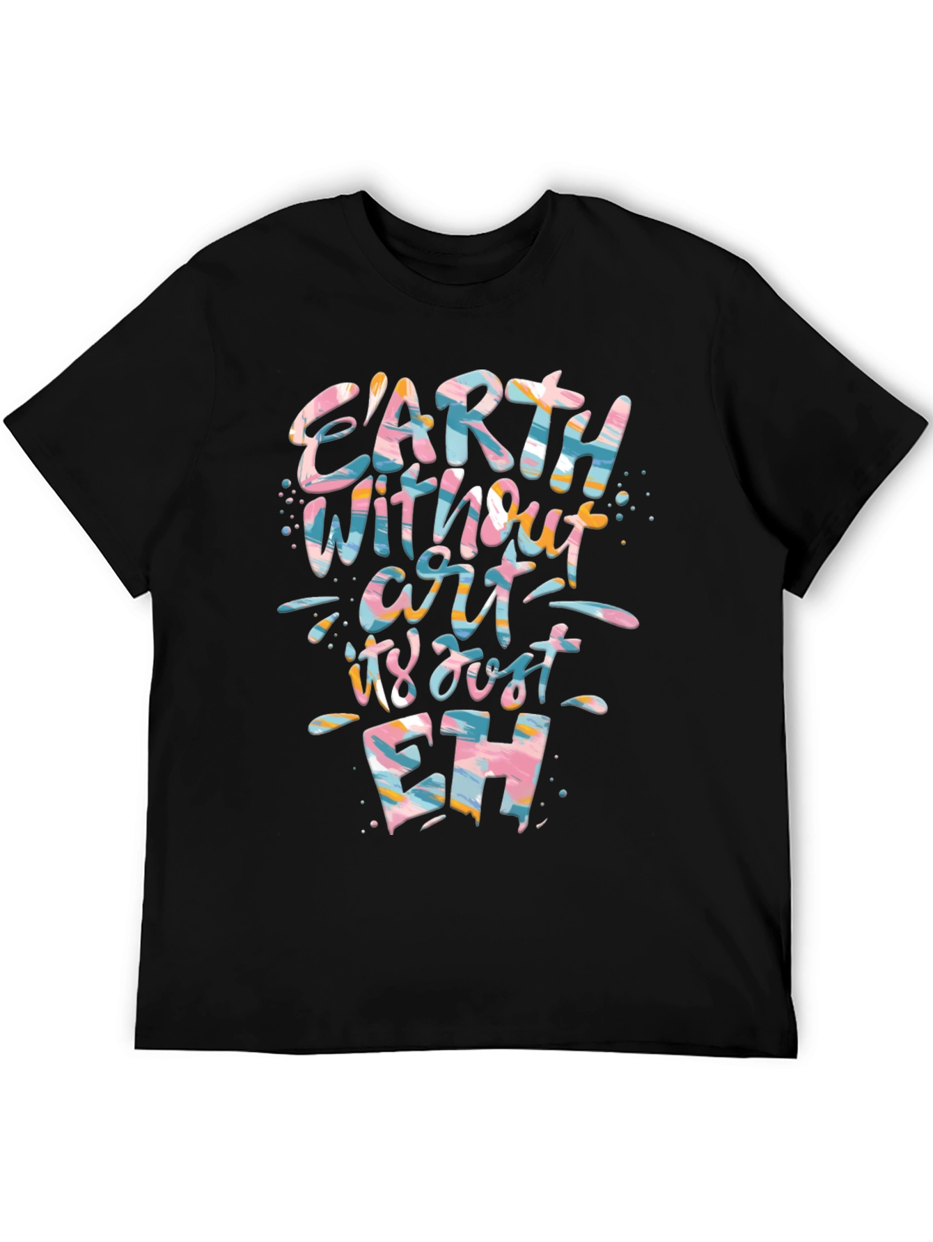 Earth Without Art Black Graphic Tee