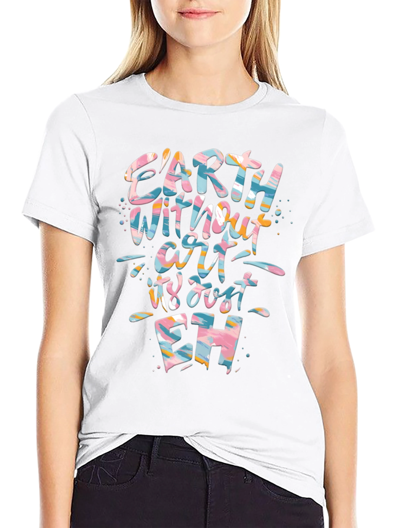 Earth Without Art Black Graphic Tee