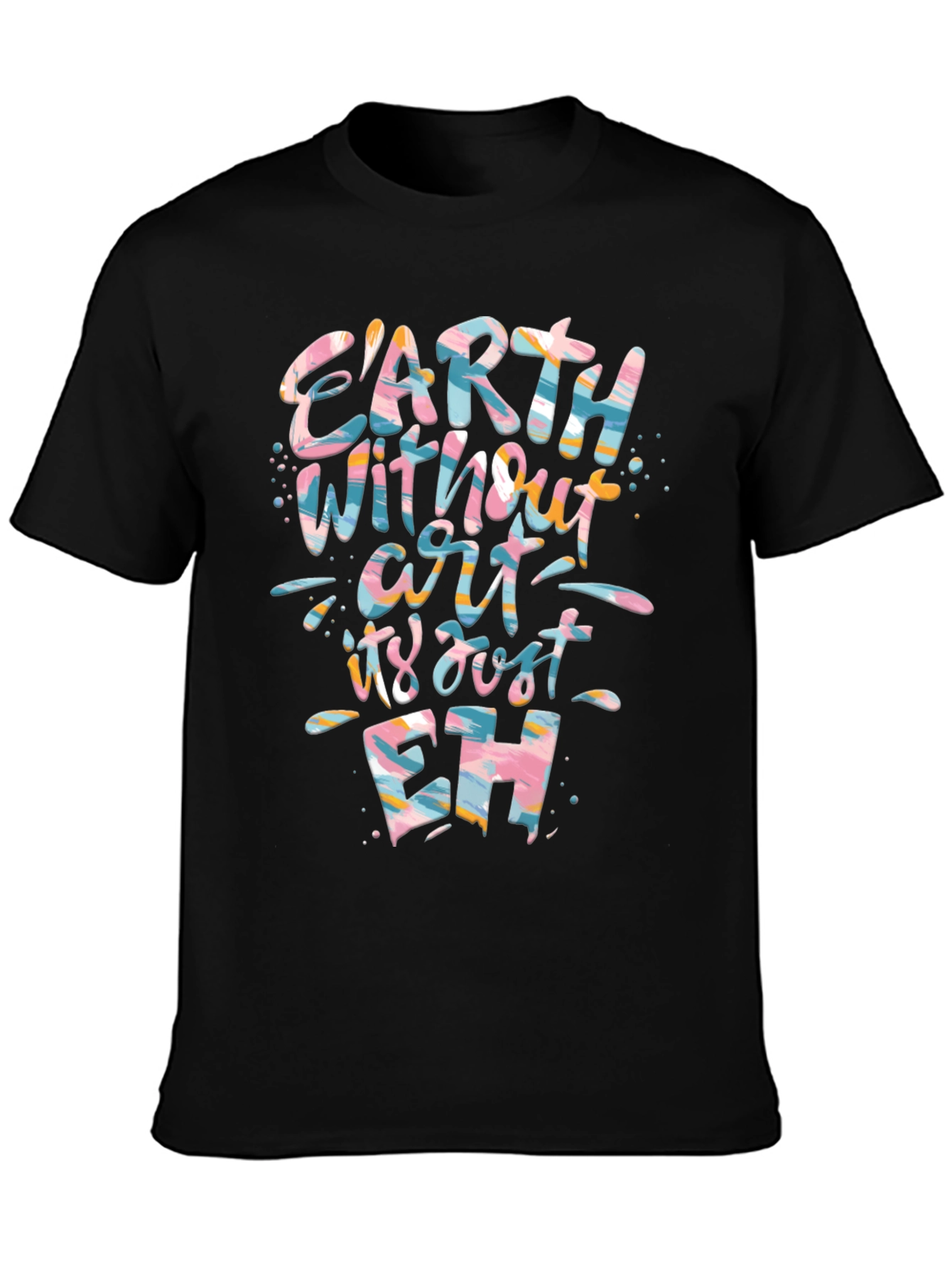 Earth Without Art Black Graphic Tee