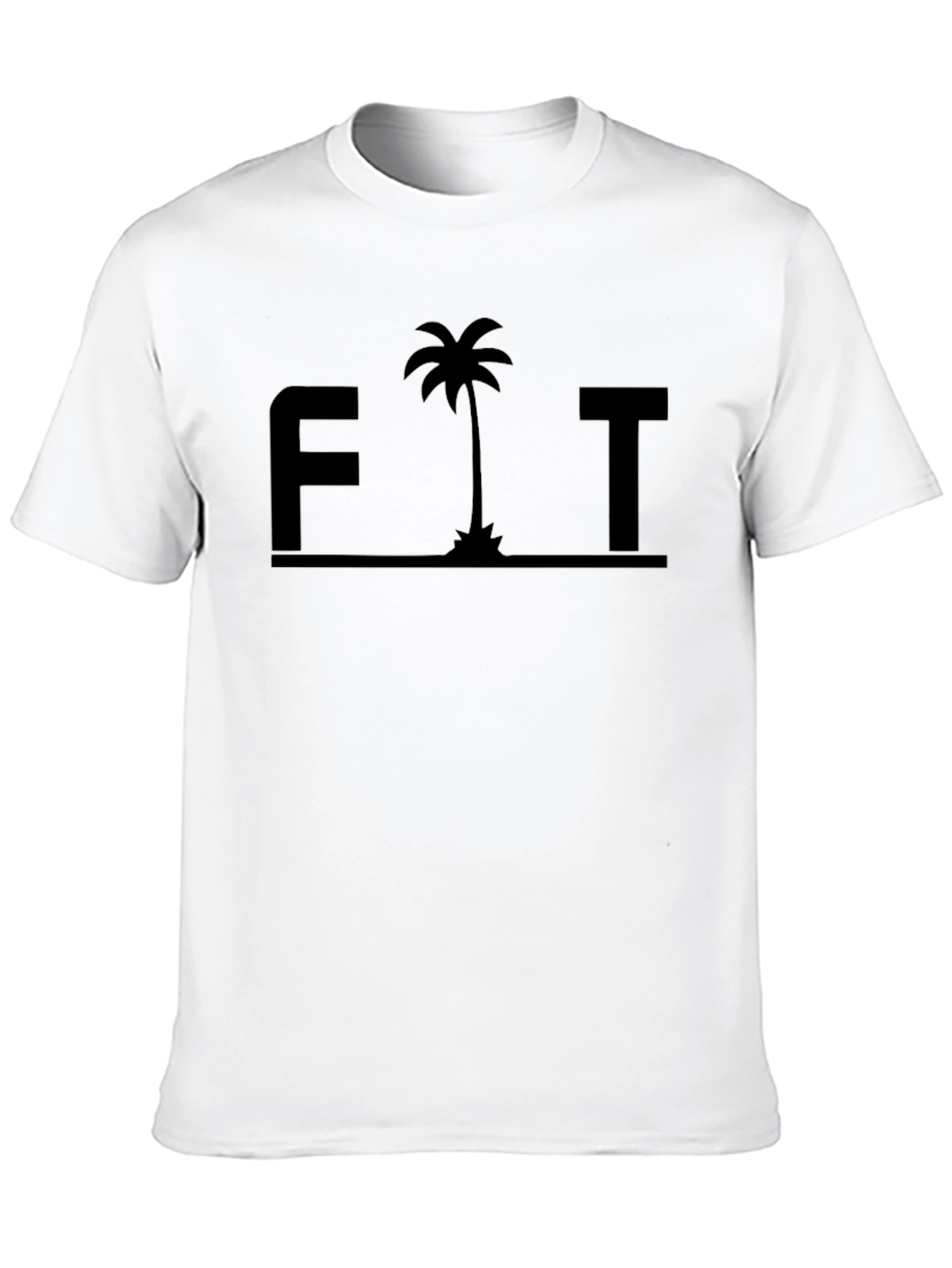 FIT Palm Tree Graphic T-Shirt