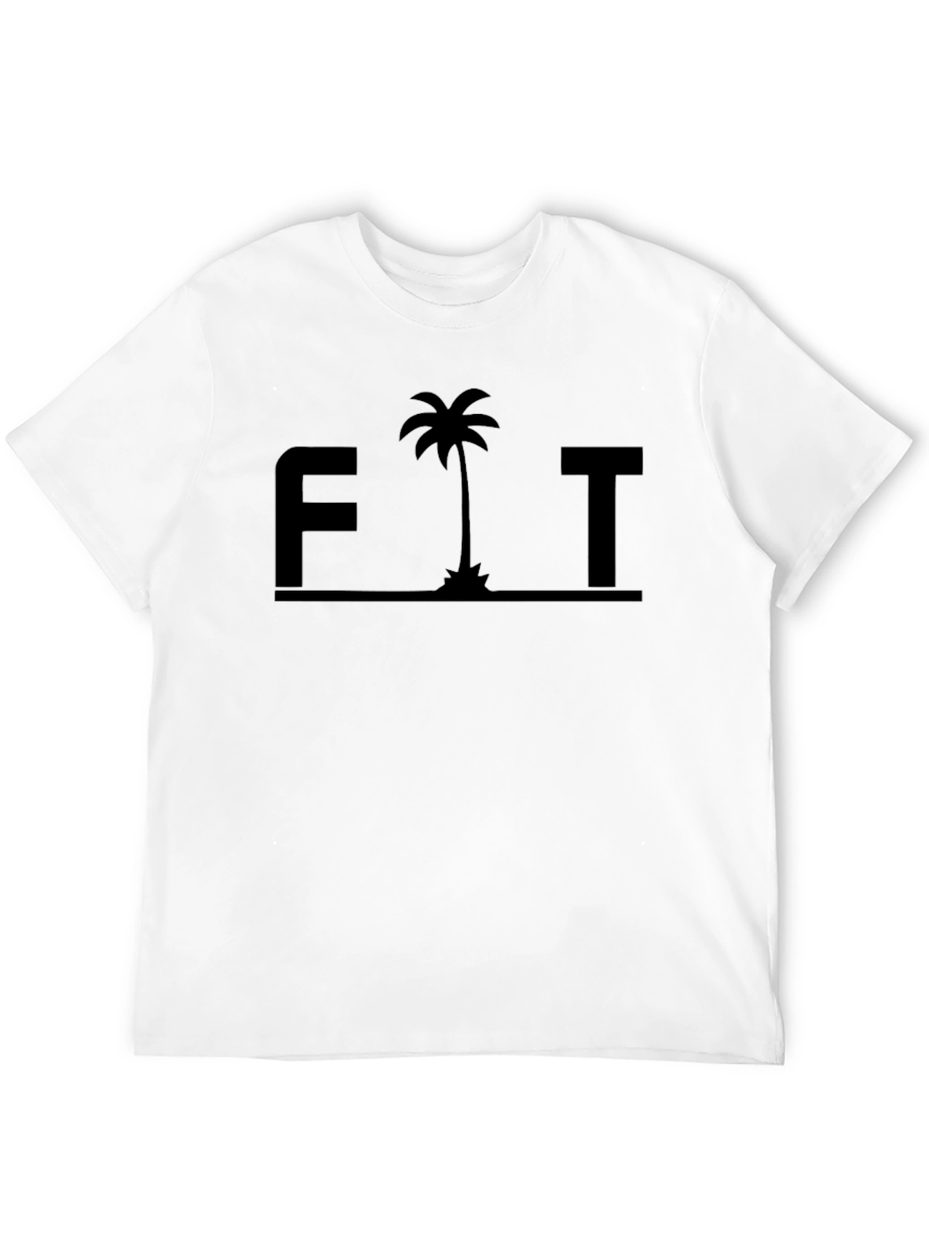 FIT Palm Tree Graphic T-Shirt