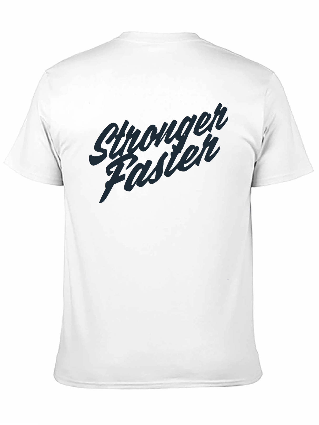Stronger Faster Graphic T-Shirt - Black