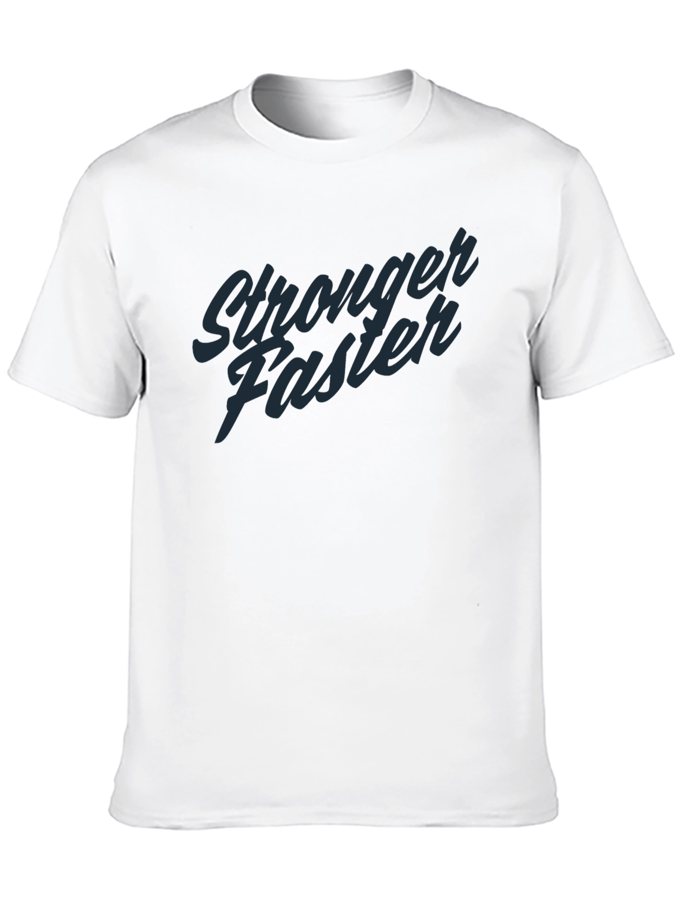 Stronger Faster Graphic T-Shirt - Black