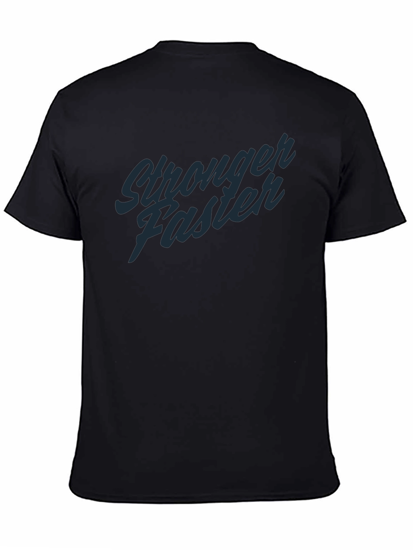 Stronger Faster Graphic T-Shirt - Black