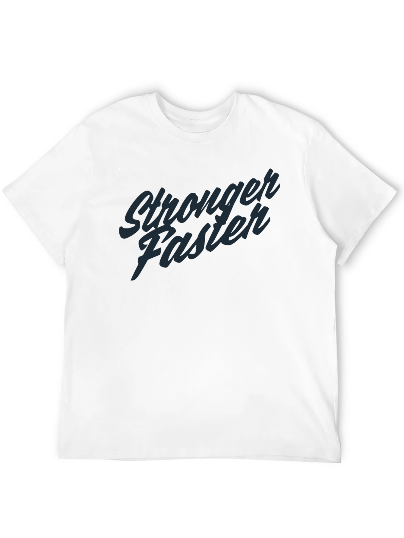Stronger Faster Graphic T-Shirt - Black