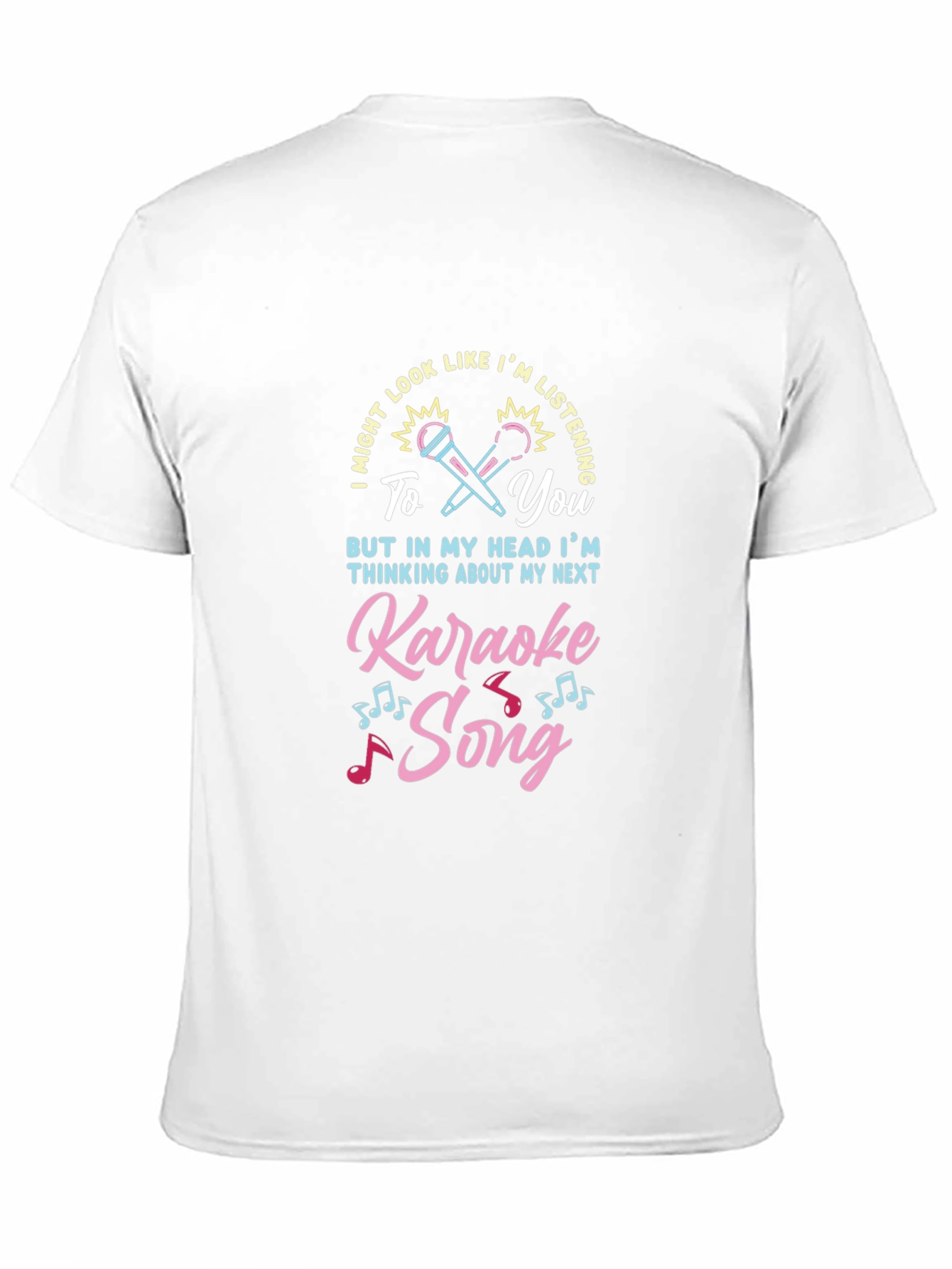 Karaoke Song T-Shirt - Music Lover Tee