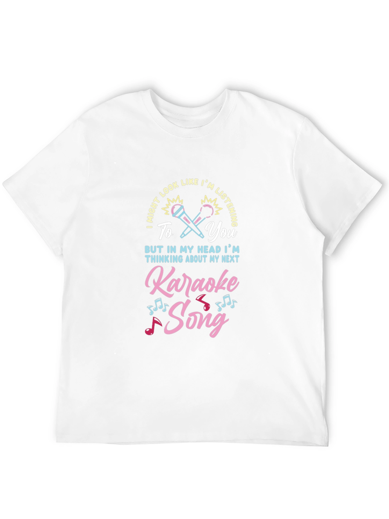 Karaoke Song T-Shirt - Music Lover Tee