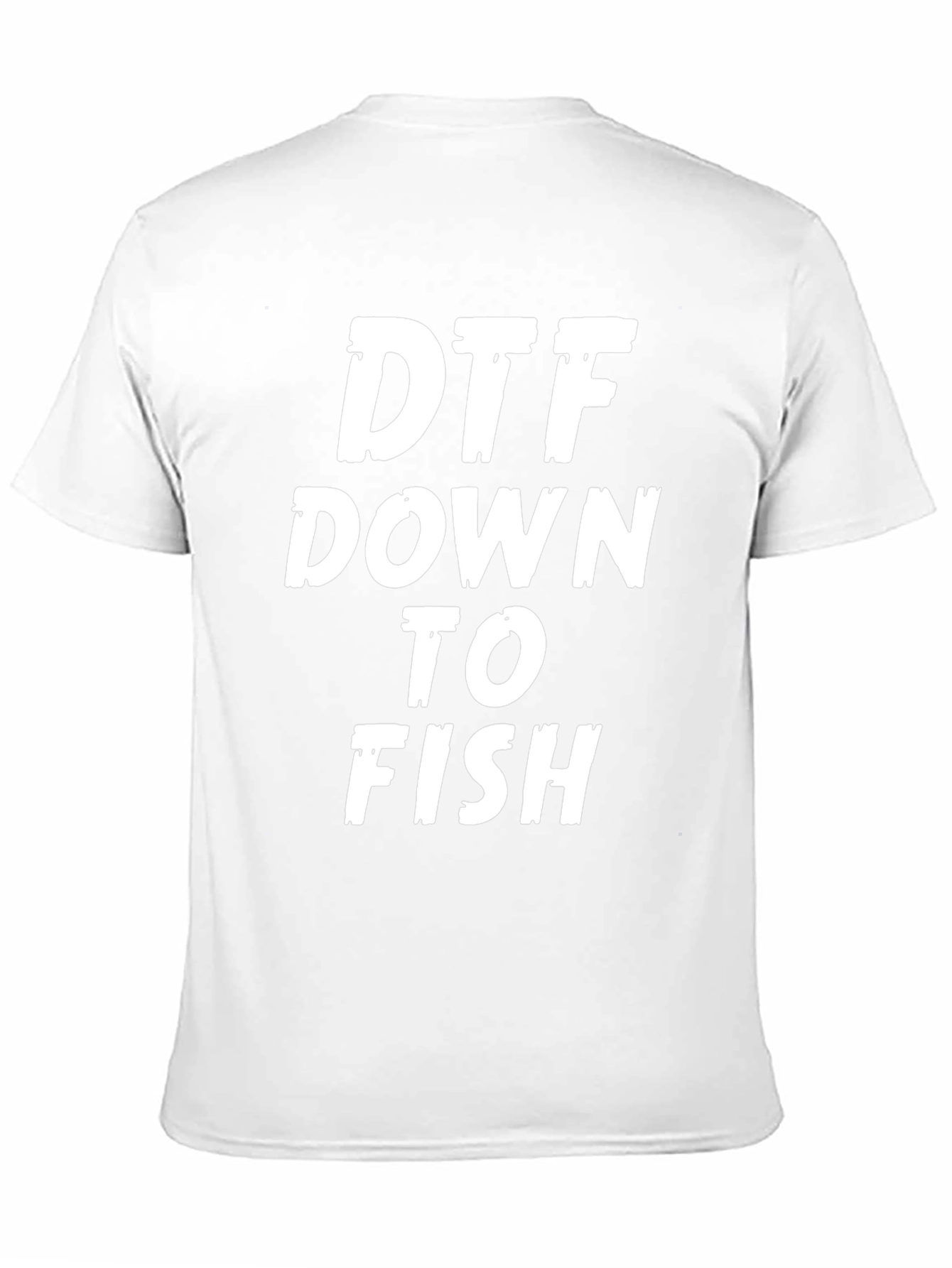DTF Down To Fish Mens Graphic Tee