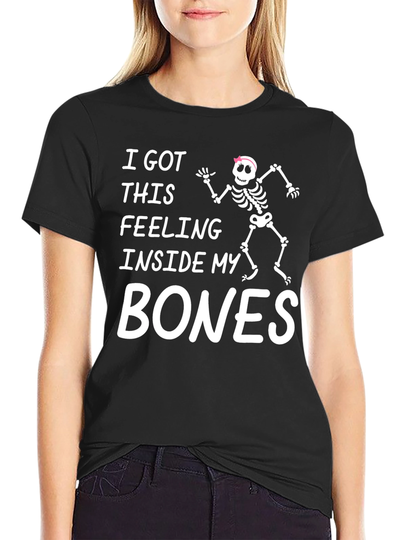 Feeling Inside My Bones Skeleton T-Shirt