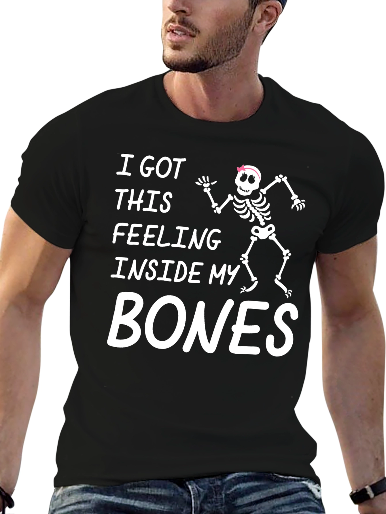 Feeling Inside My Bones Skeleton T-Shirt