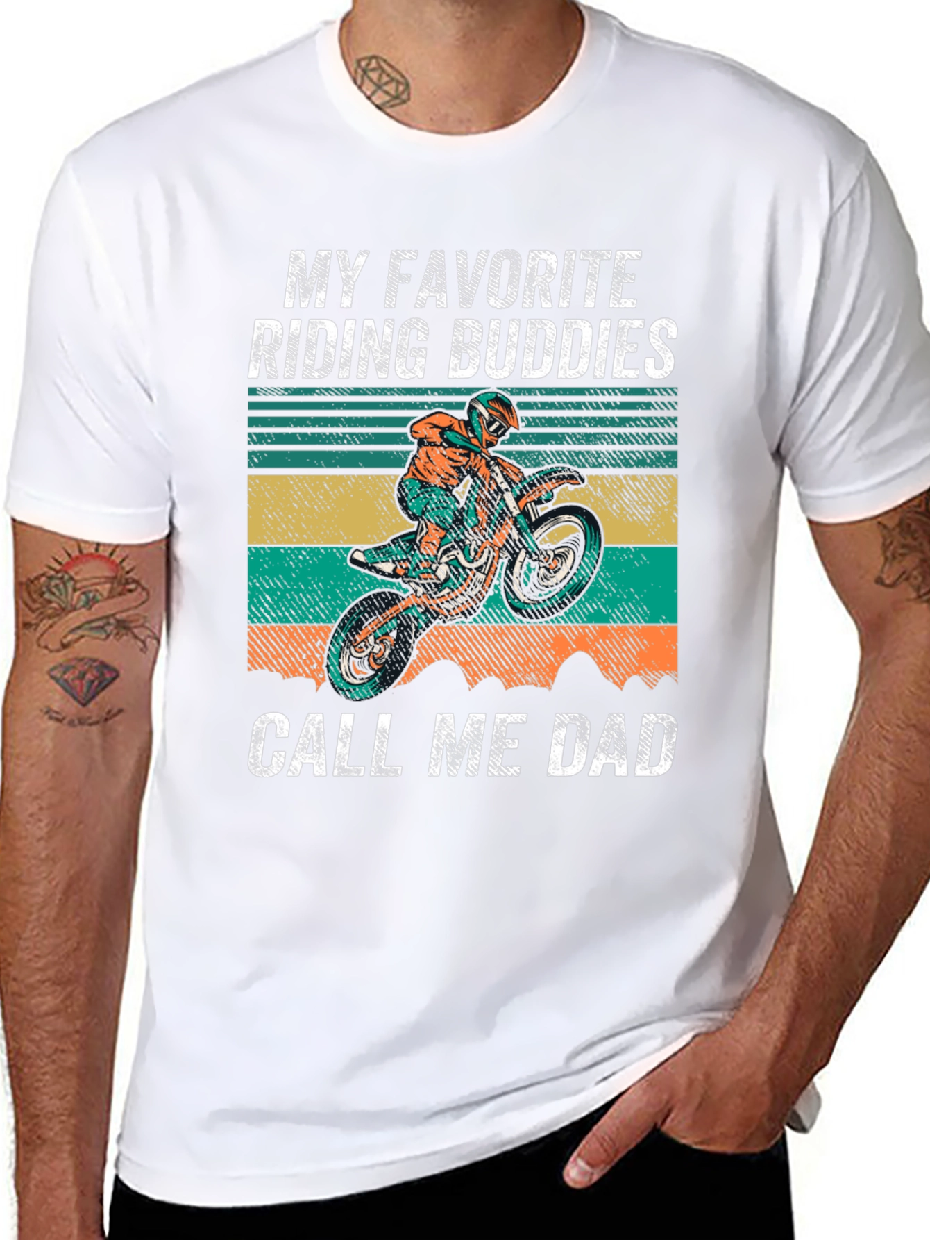 My Favorite Riding Buddies T-Shirt Dad