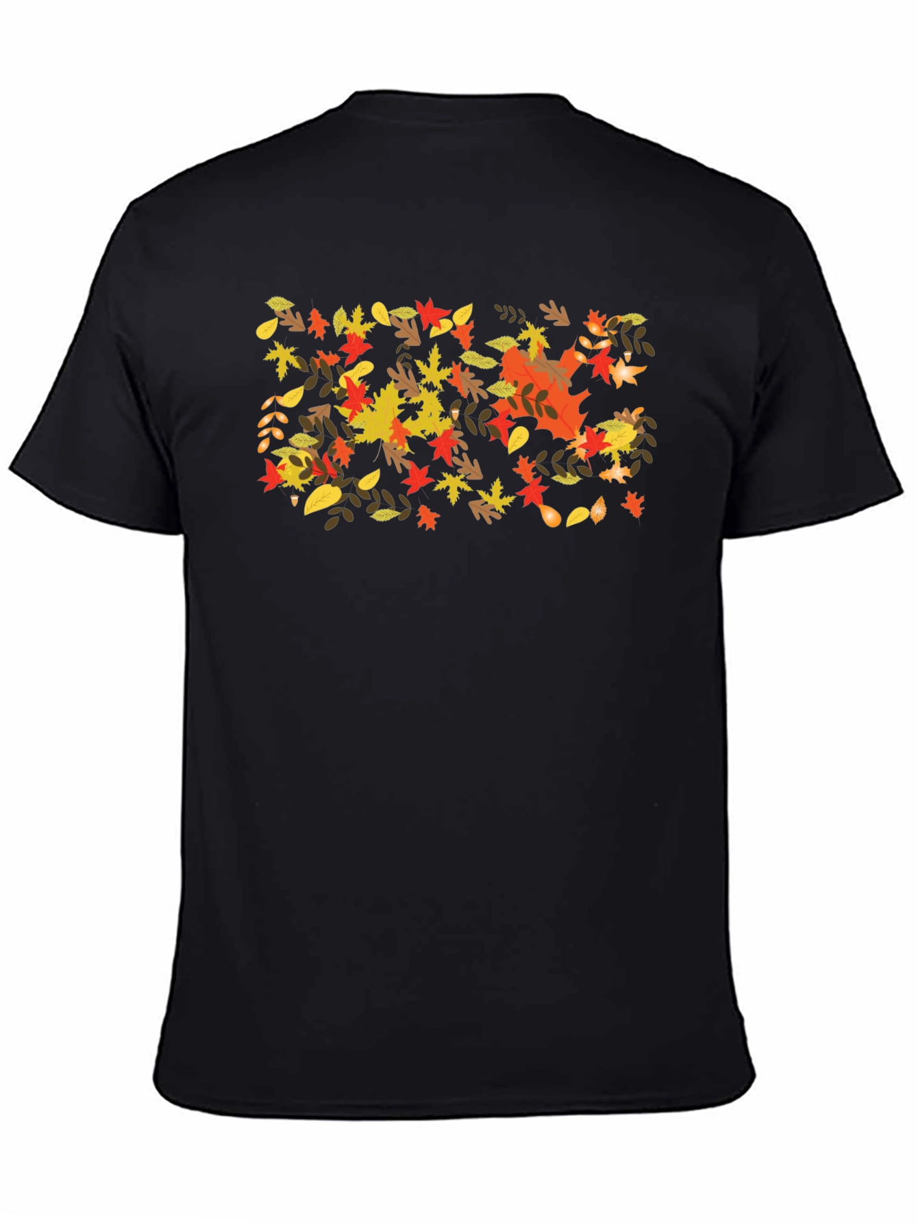 Autumn Leaves Graphic Tee - Fall Season Style