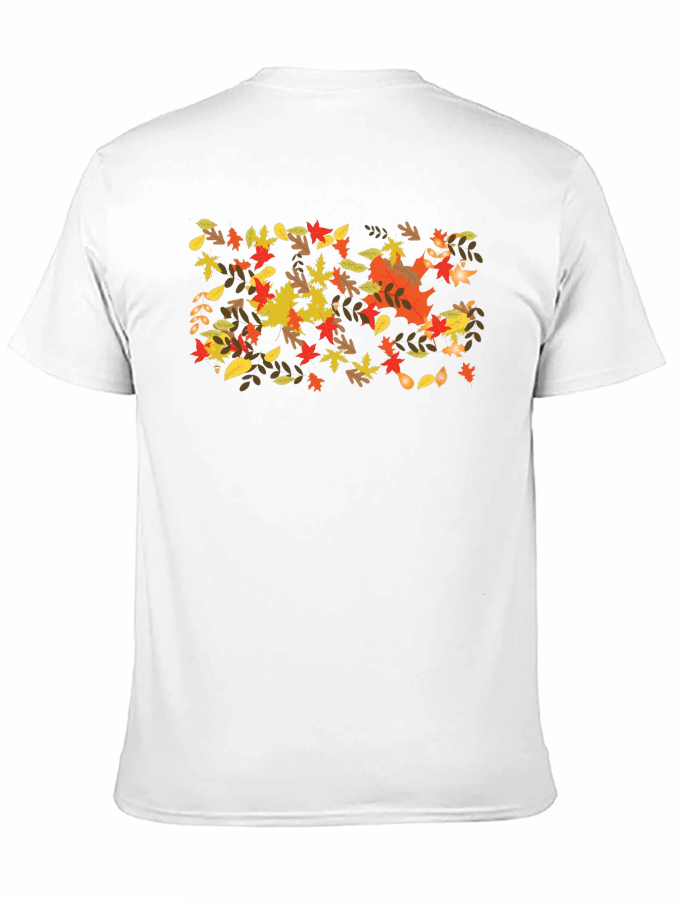 Autumn Leaves Graphic Tee - Fall Season Style