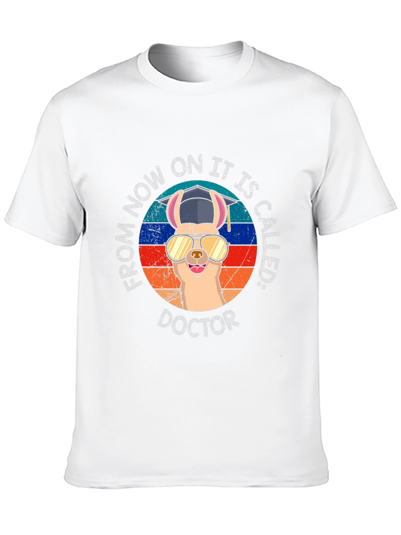 Doctor Llama T-Shirt - Graduation Gift
