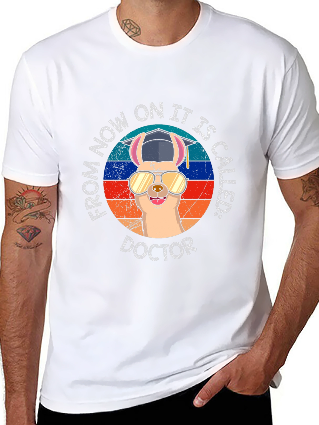 Doctor Llama T-Shirt - Graduation Gift