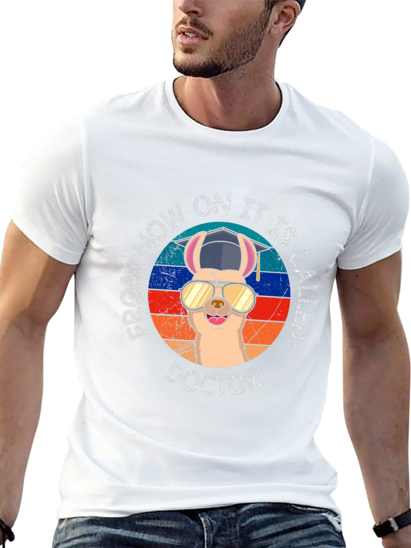Doctor Llama T-Shirt - Graduation Gift
