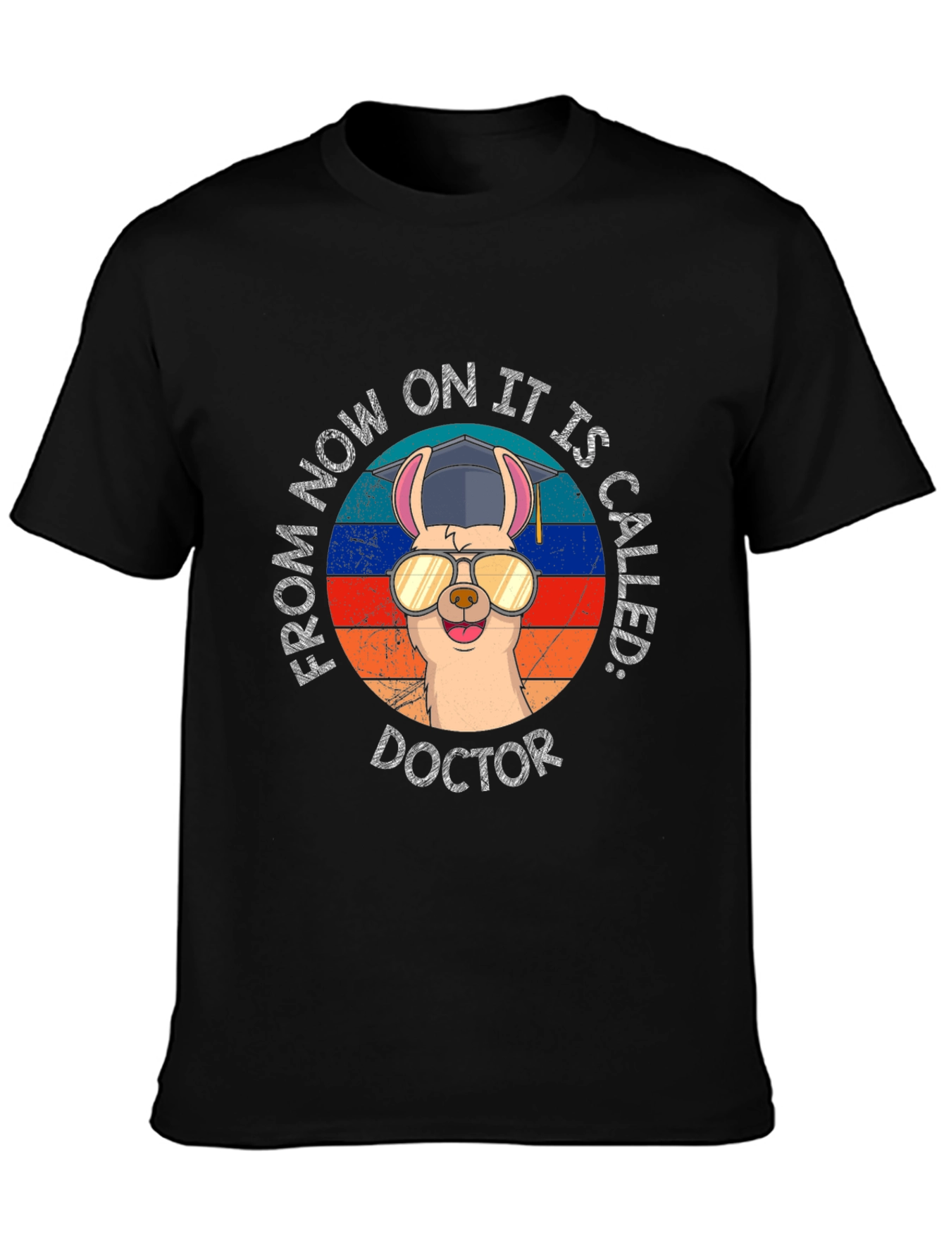 Doctor Llama T-Shirt - Graduation Gift