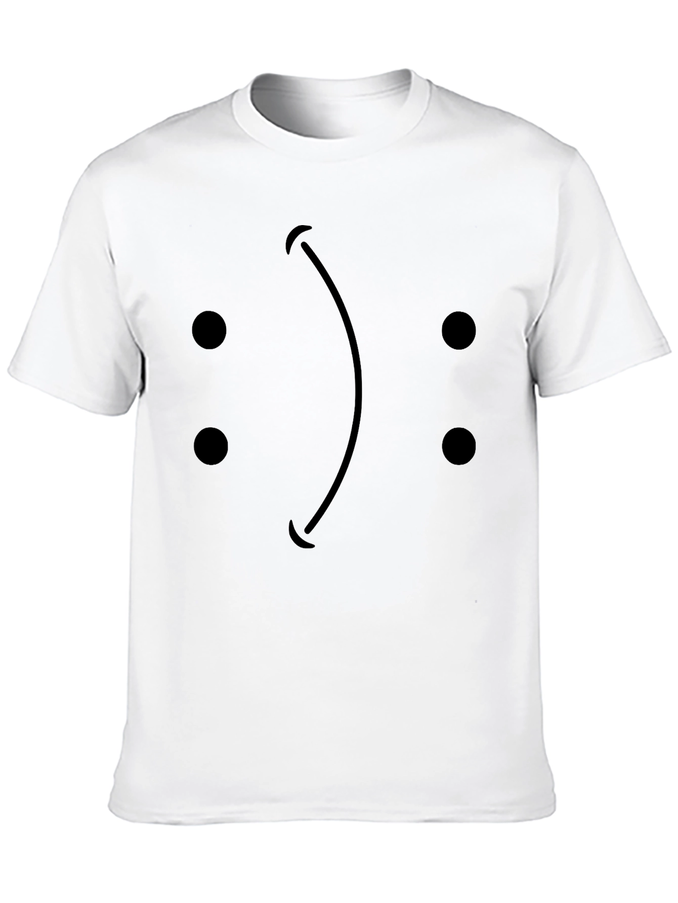 Sad Smiley Face T-Shirt - Express Yourself