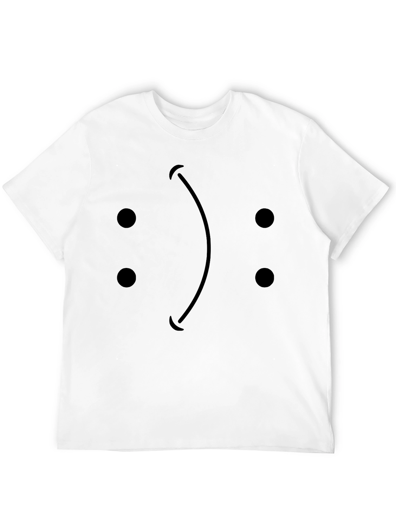 Sad Smiley Face T-Shirt - Express Yourself