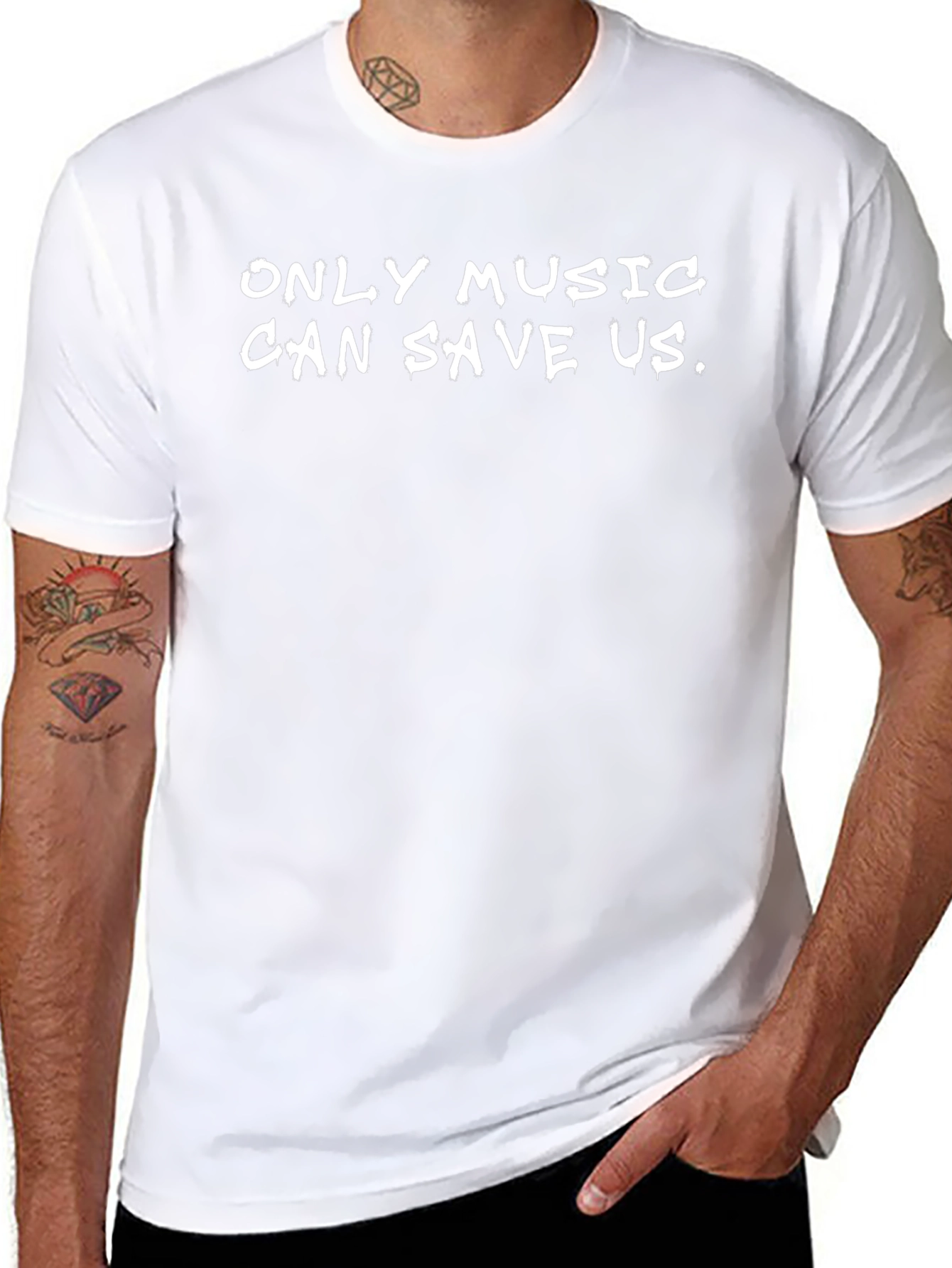 Only Music Can Save Us - Graphic Tee