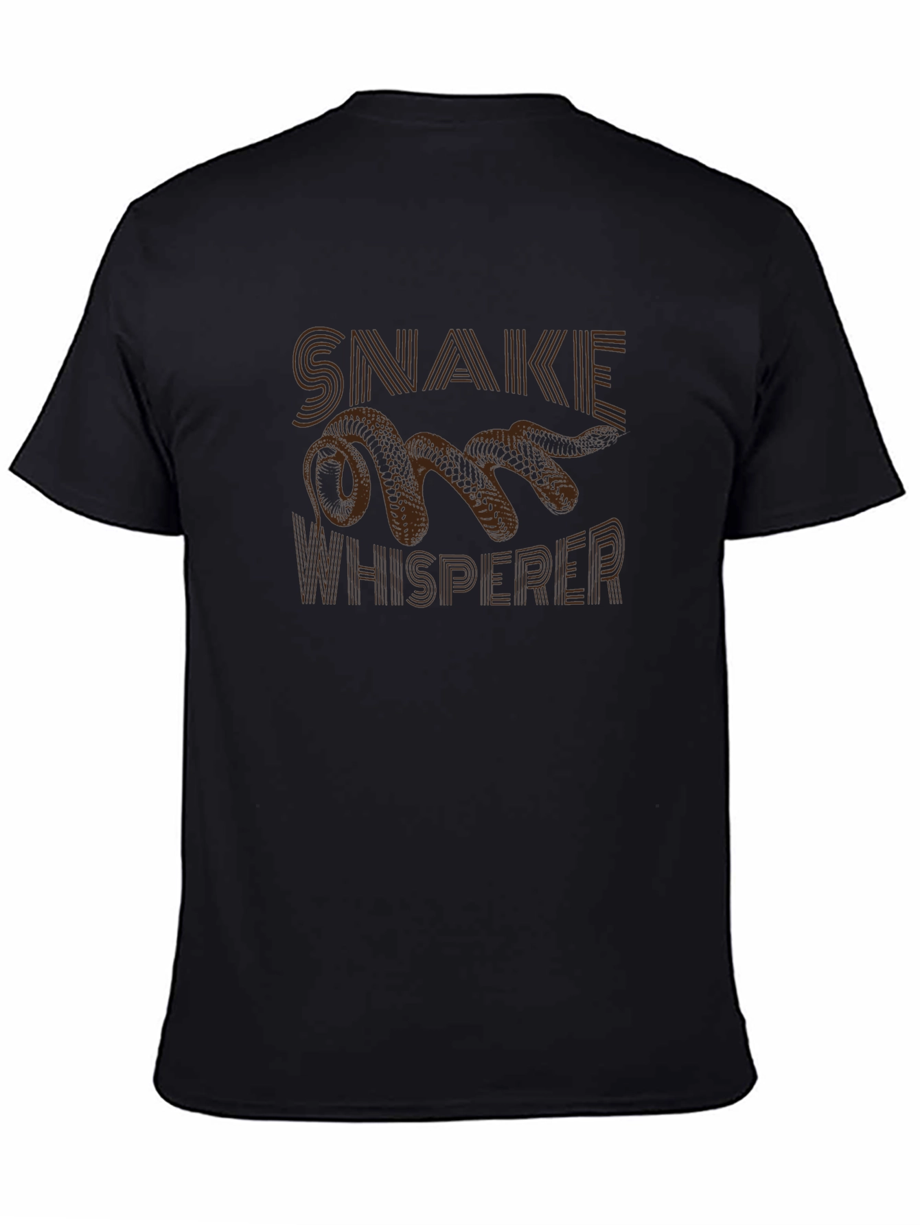 Snake Whisperer Graphic Tee - Cool & Quirky Design