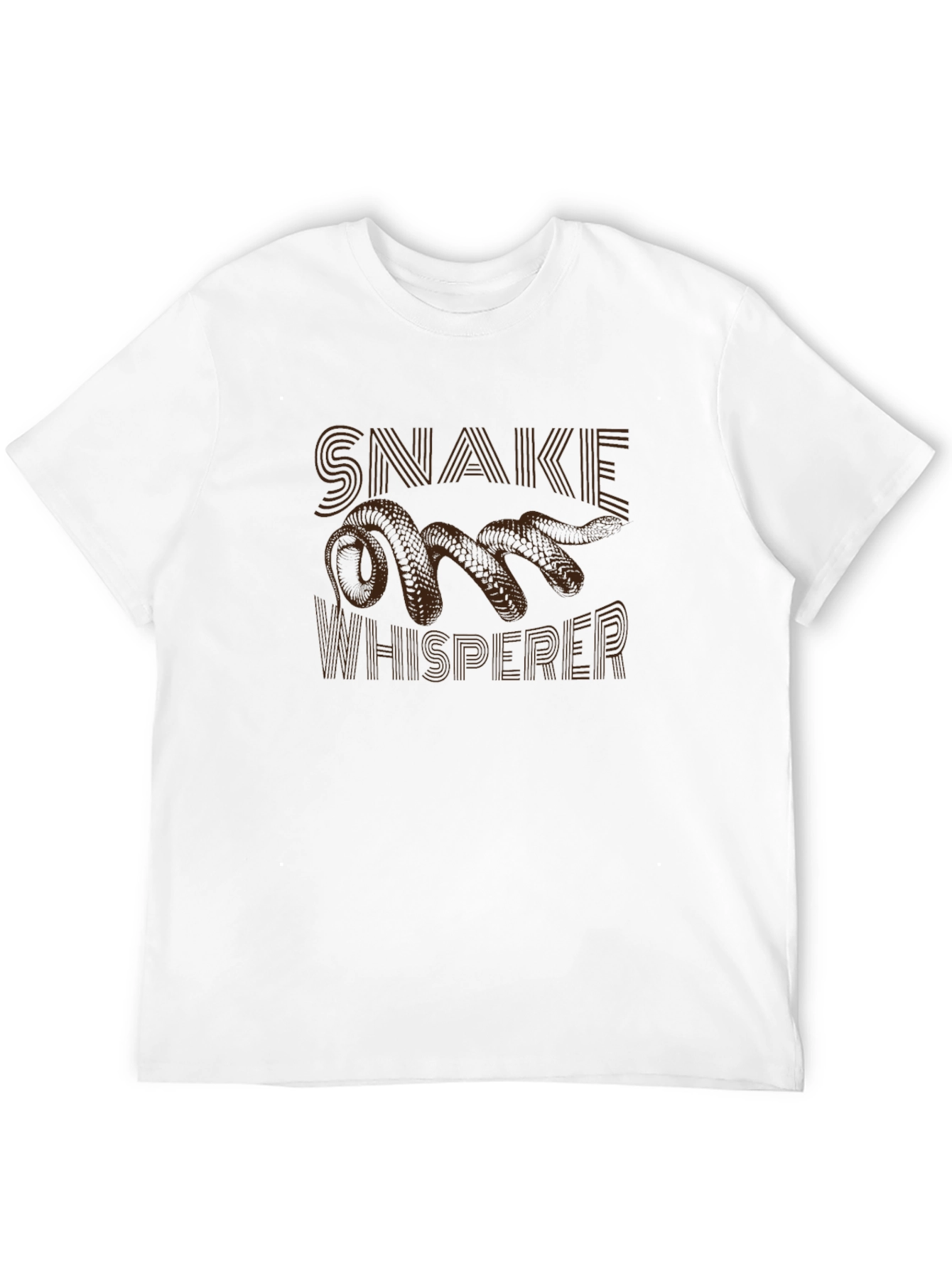 Snake Whisperer Graphic Tee - Cool & Quirky Design