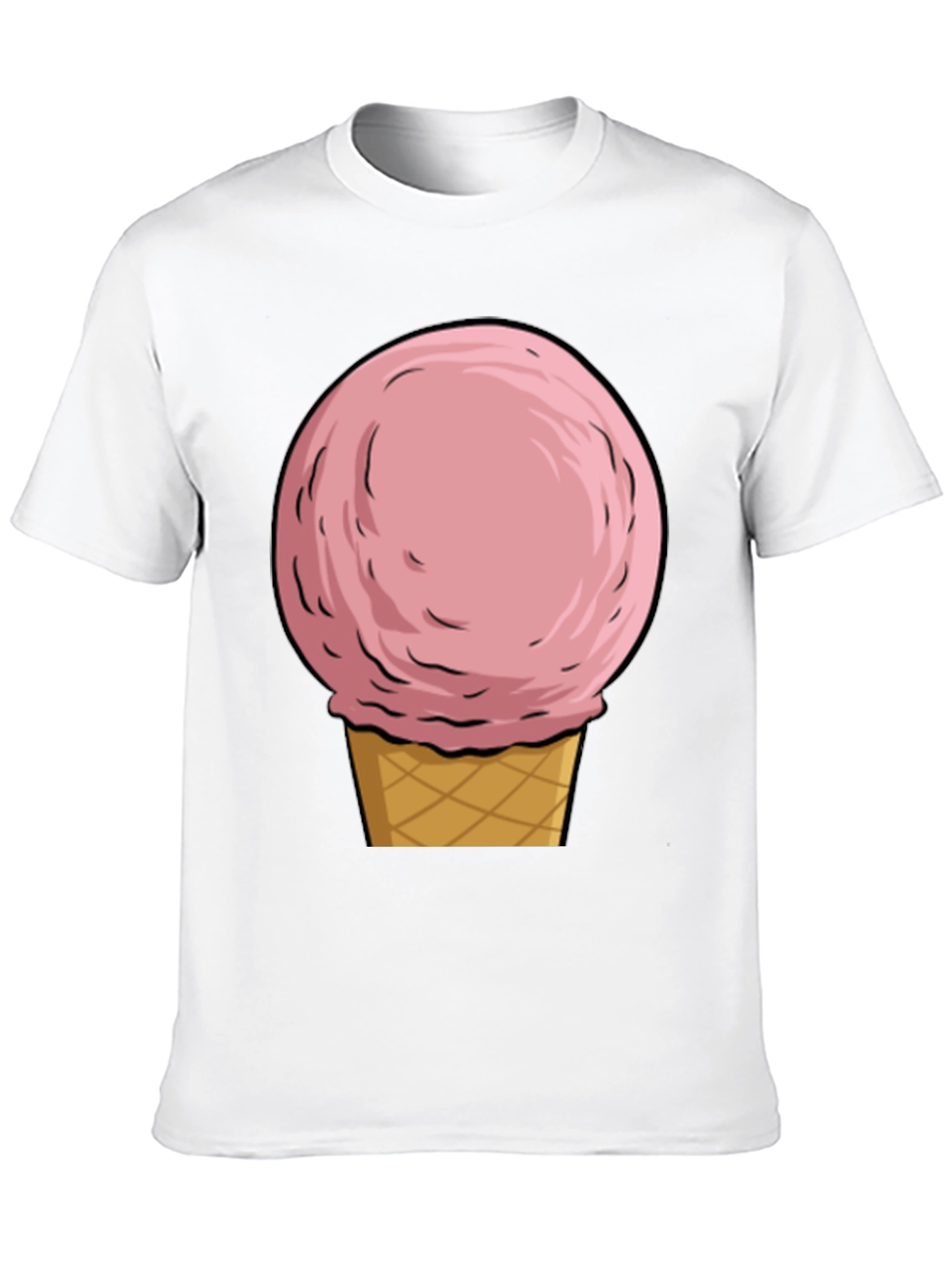 Ice Cream Graphic Tee - Summer Fun