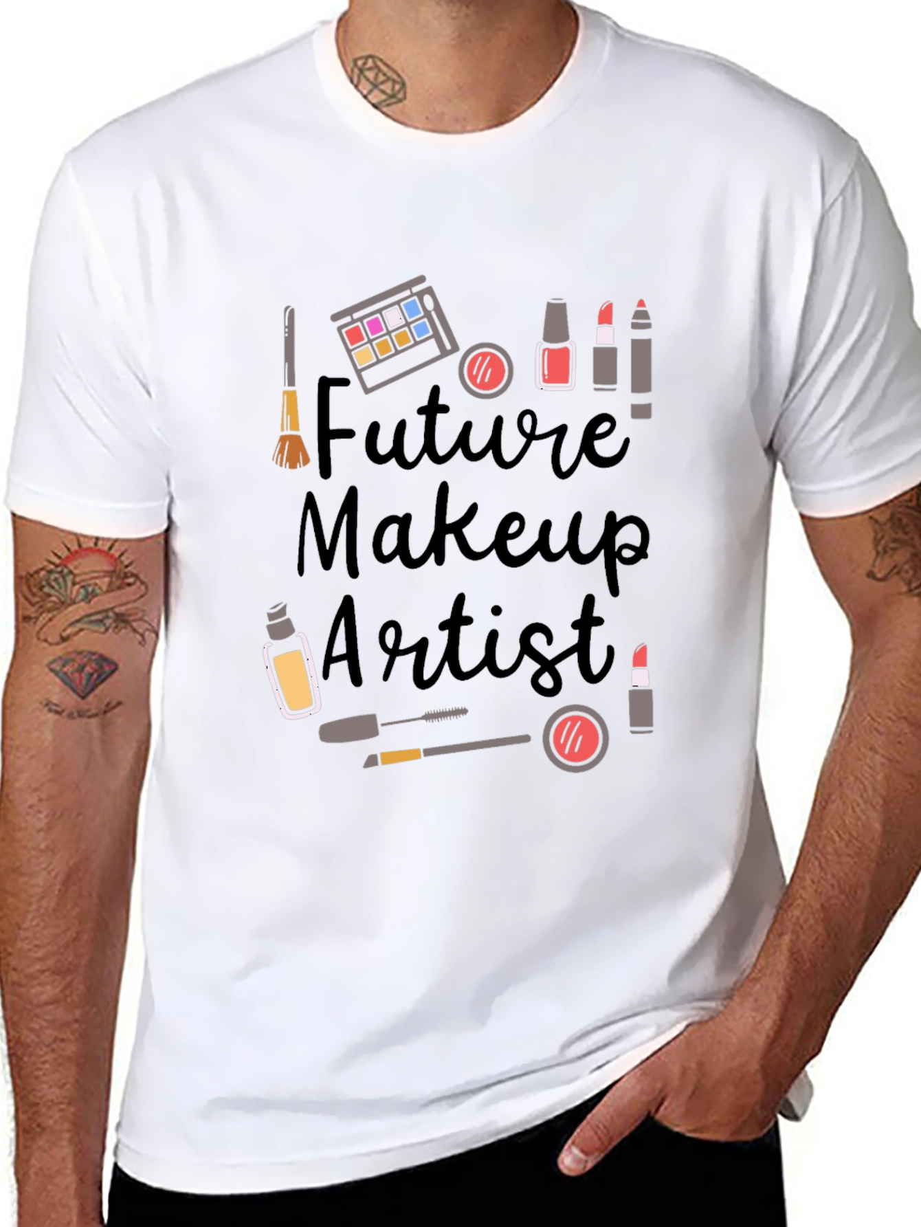 Future Makeup Artist Graphic T-Shirt
