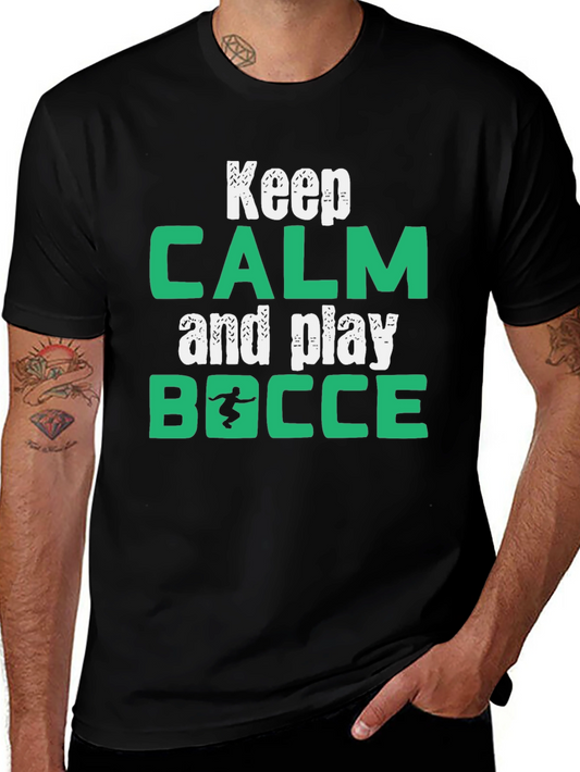 Keep Calm and Play Bocce T-Shirt