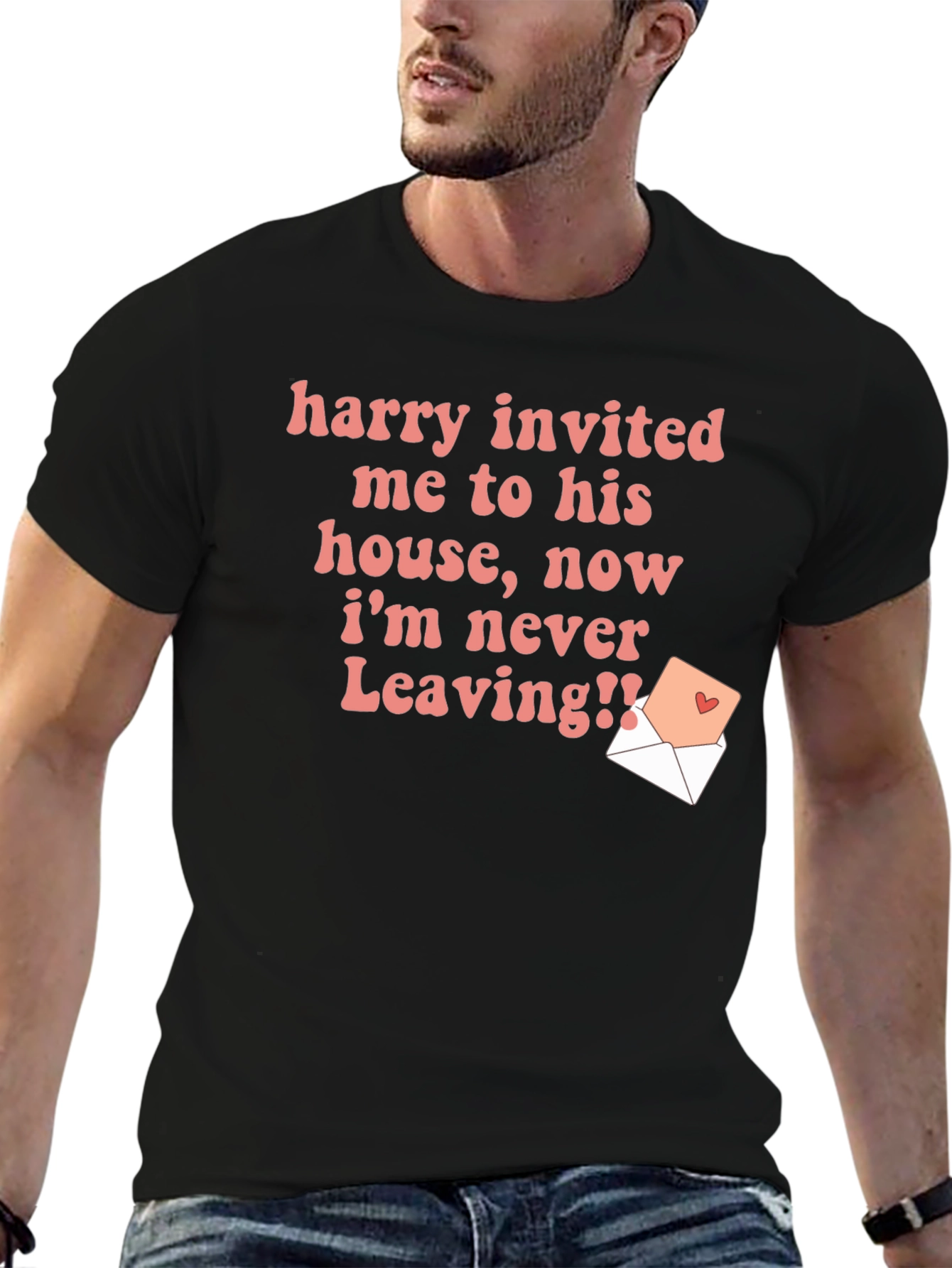Harry Invited Me T-Shirt Funny Novelty Tee