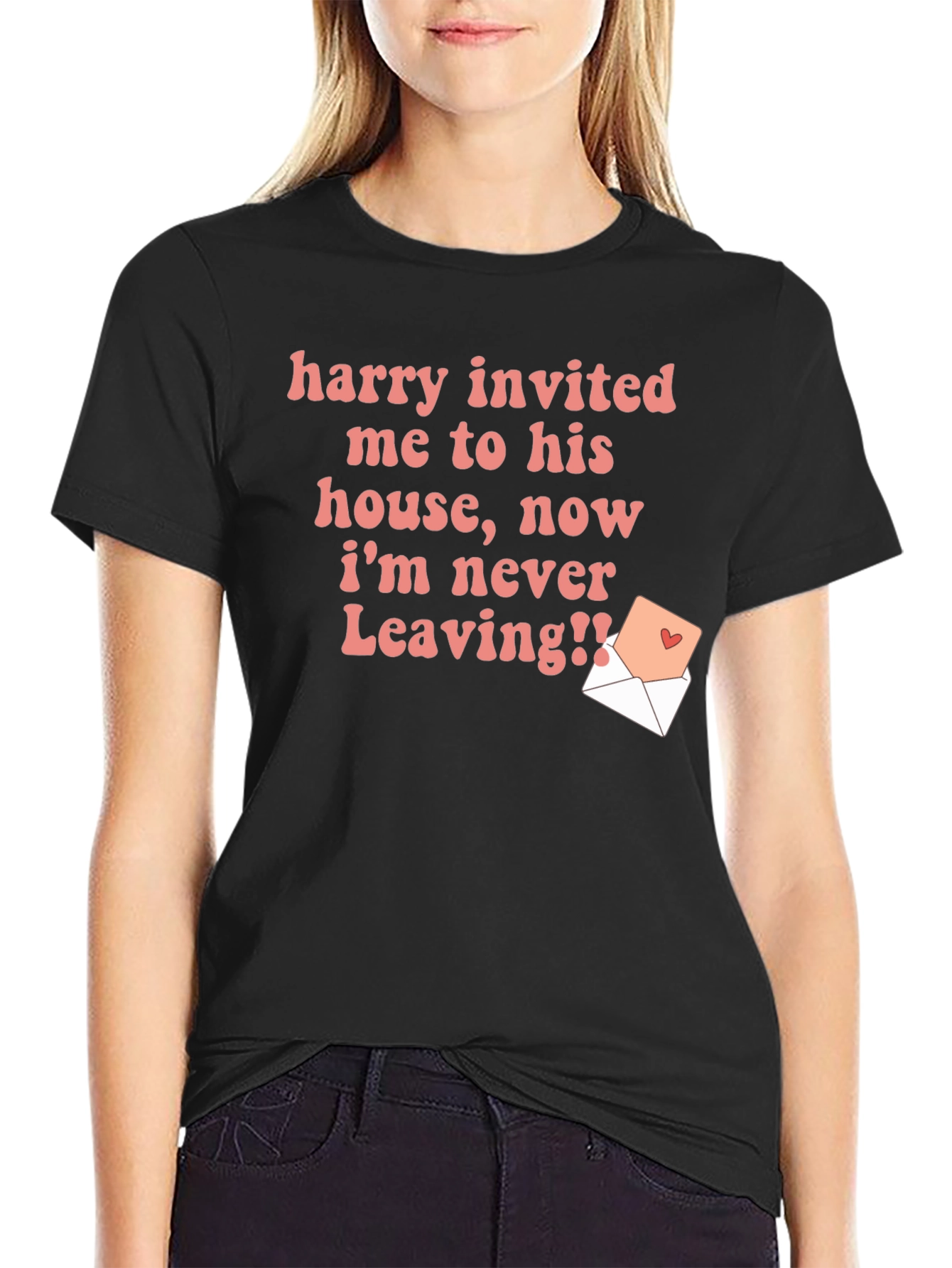 Harry Invited Me T-Shirt Funny Novelty Tee