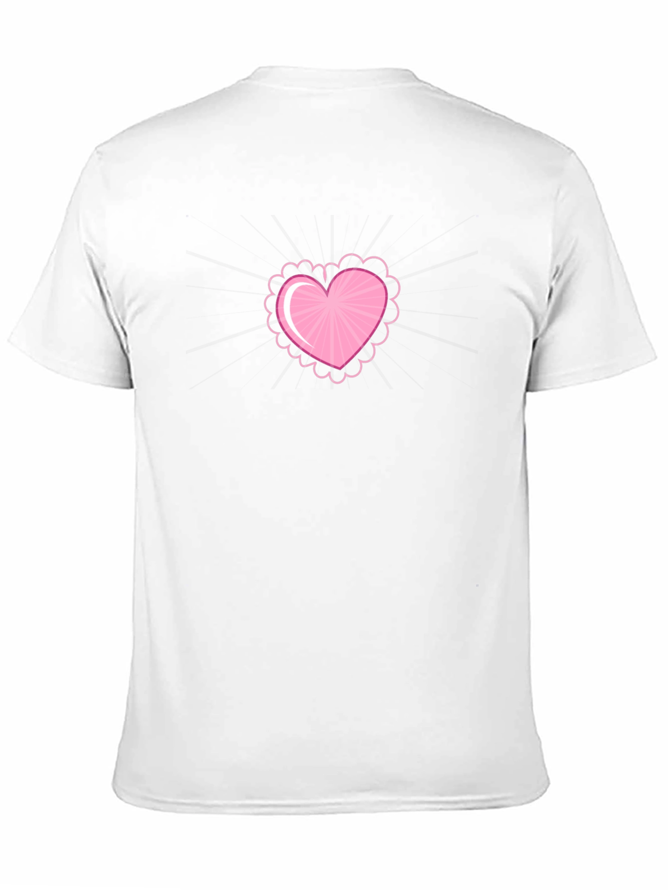 Heart Graphic Black Tee